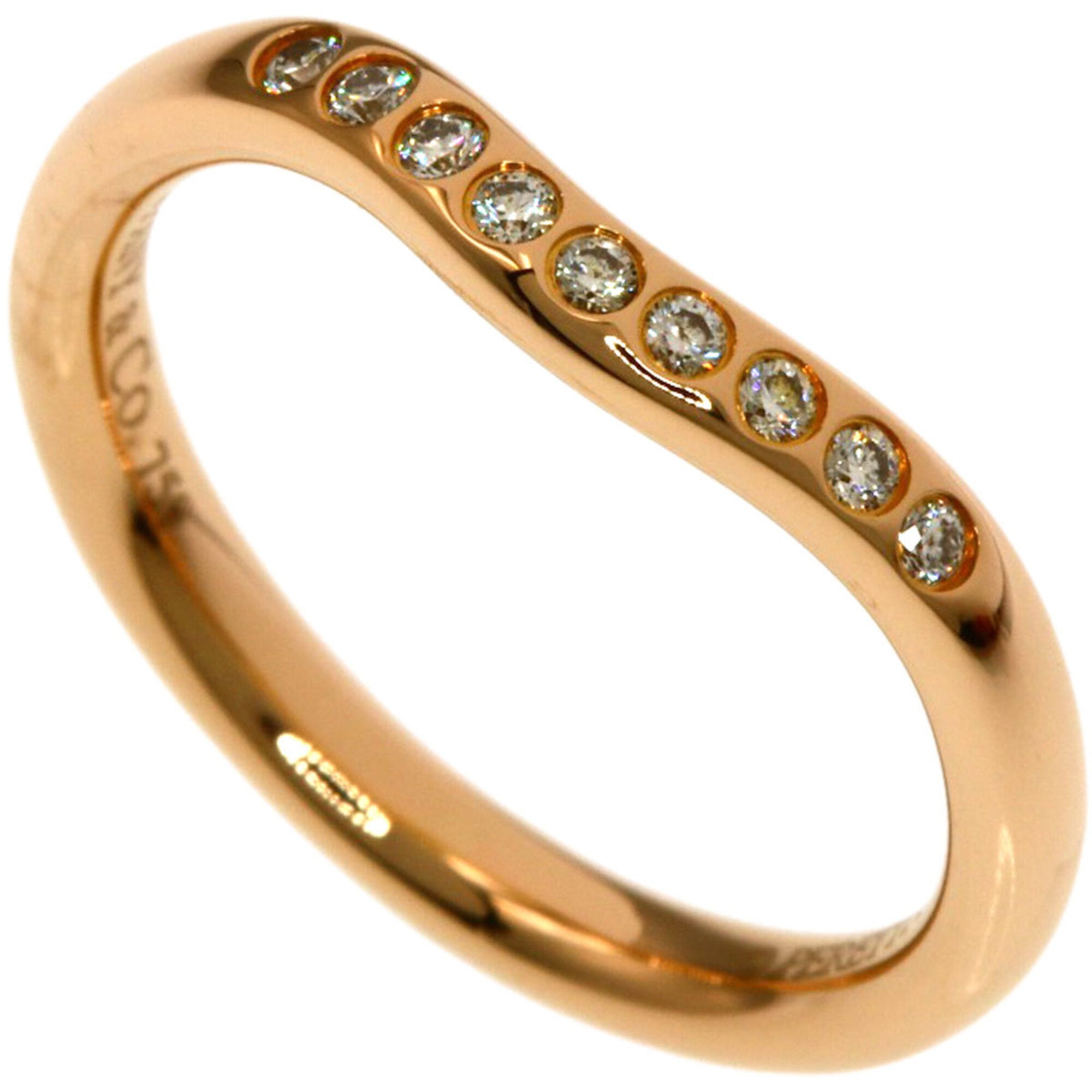 Tiffany Pink Gold (18K) Band Ring (Pre-Owned)