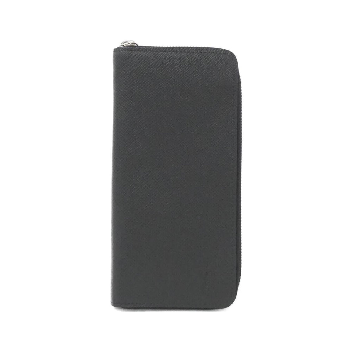Louis Vuitton Black Leather Long Wallet (Bi-Fold) (Pre-Owned)