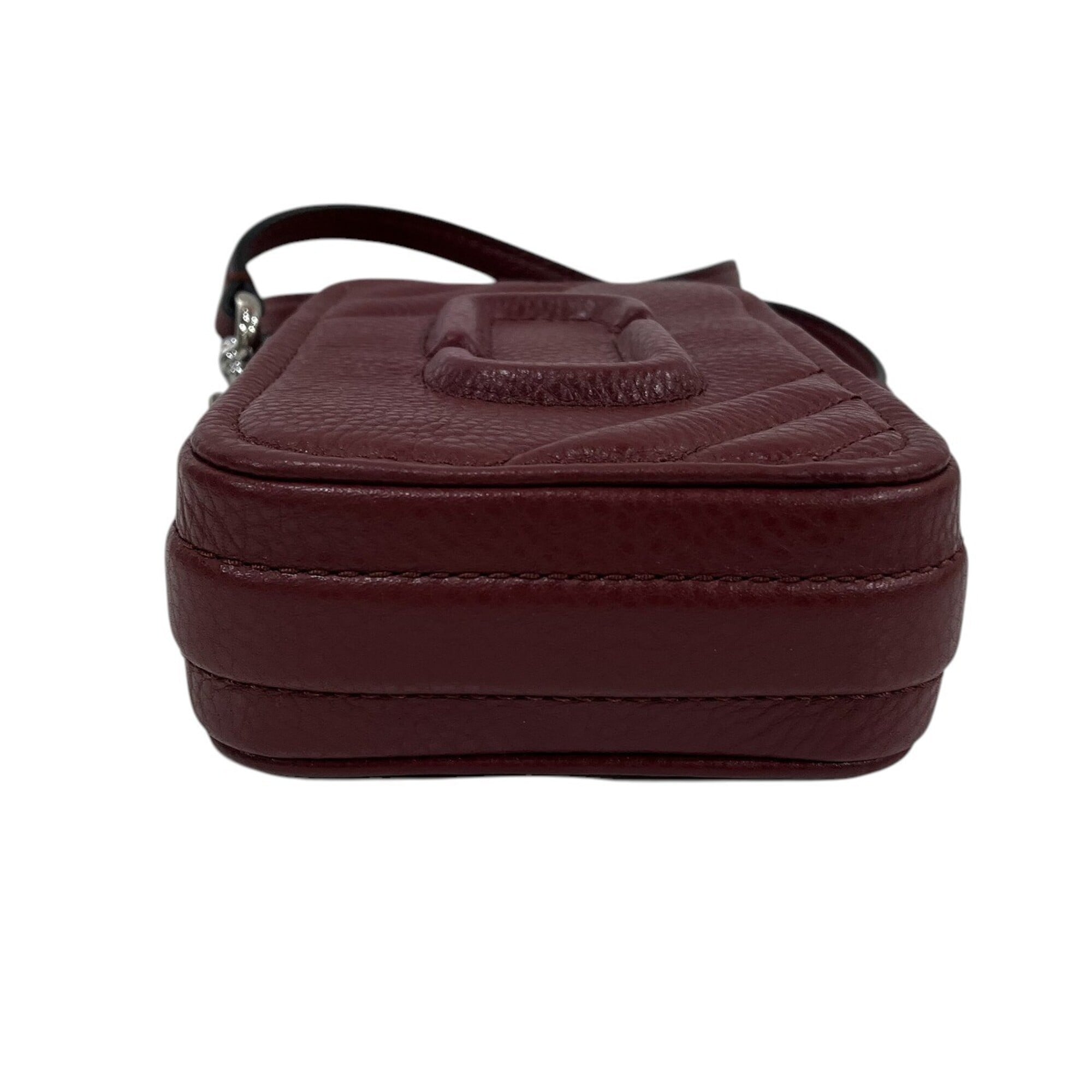 Marc Jacobs Bordeaux Leather Shoulder Bag (Pre-Owned)