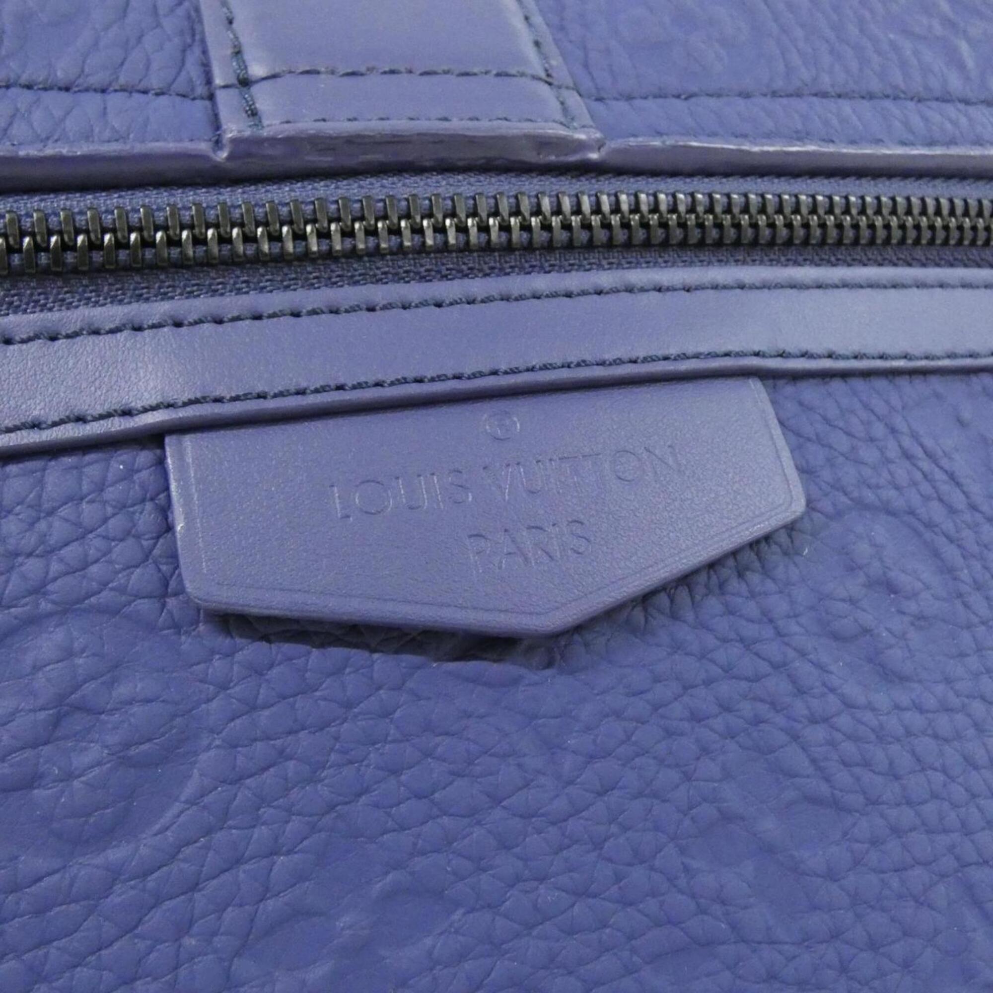 Louis Vuitton Blue Nuit Leather Shoulder Bag (Pre-Owned)