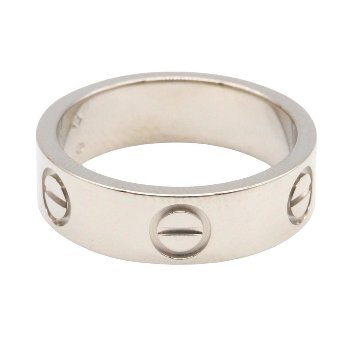 Cartier Silver White Gold (18K) Band Ring (Pre-Owned)