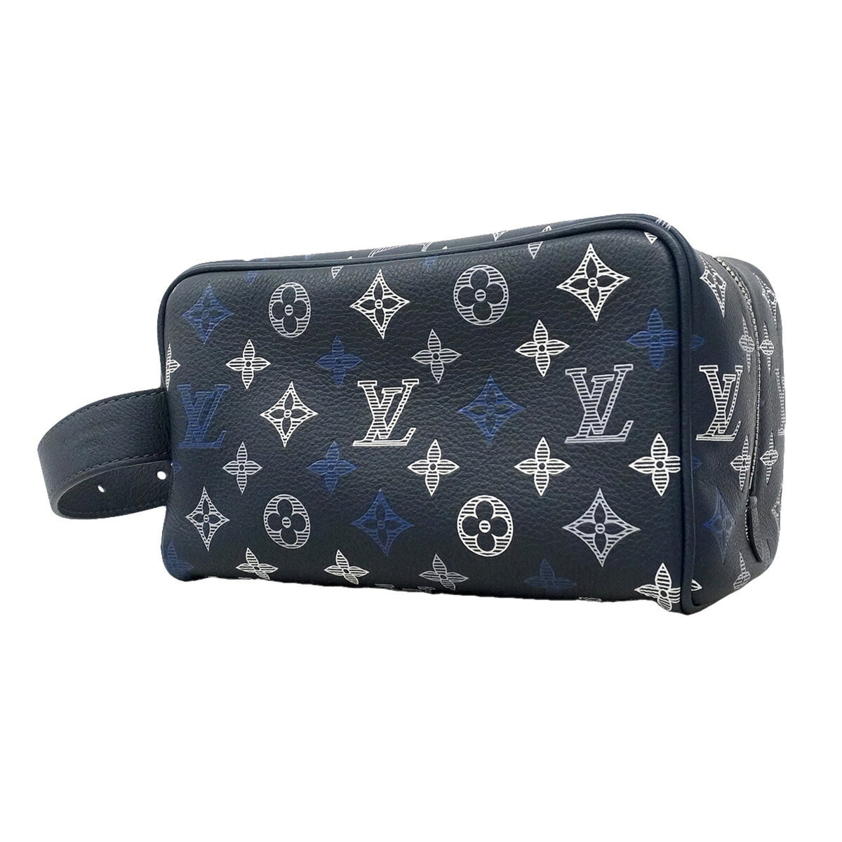 Louis Vuitton Navy Handbag (Pre-Owned)