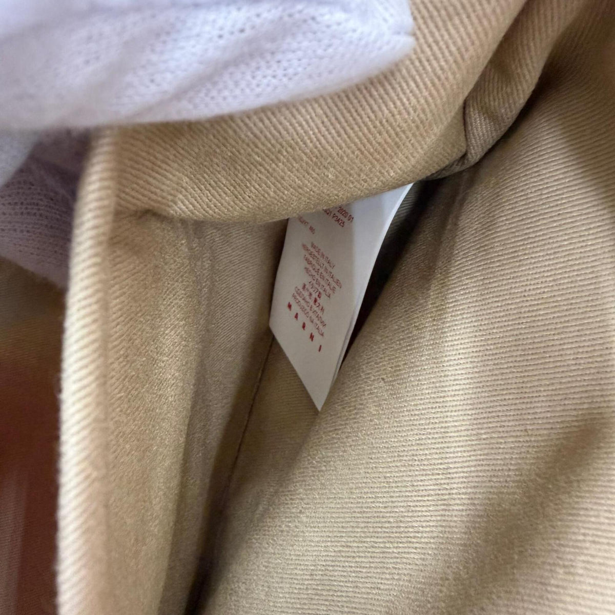 Marni Multi-Color Polyester Leather Brass Cotton Handbag (Pre-Owned)