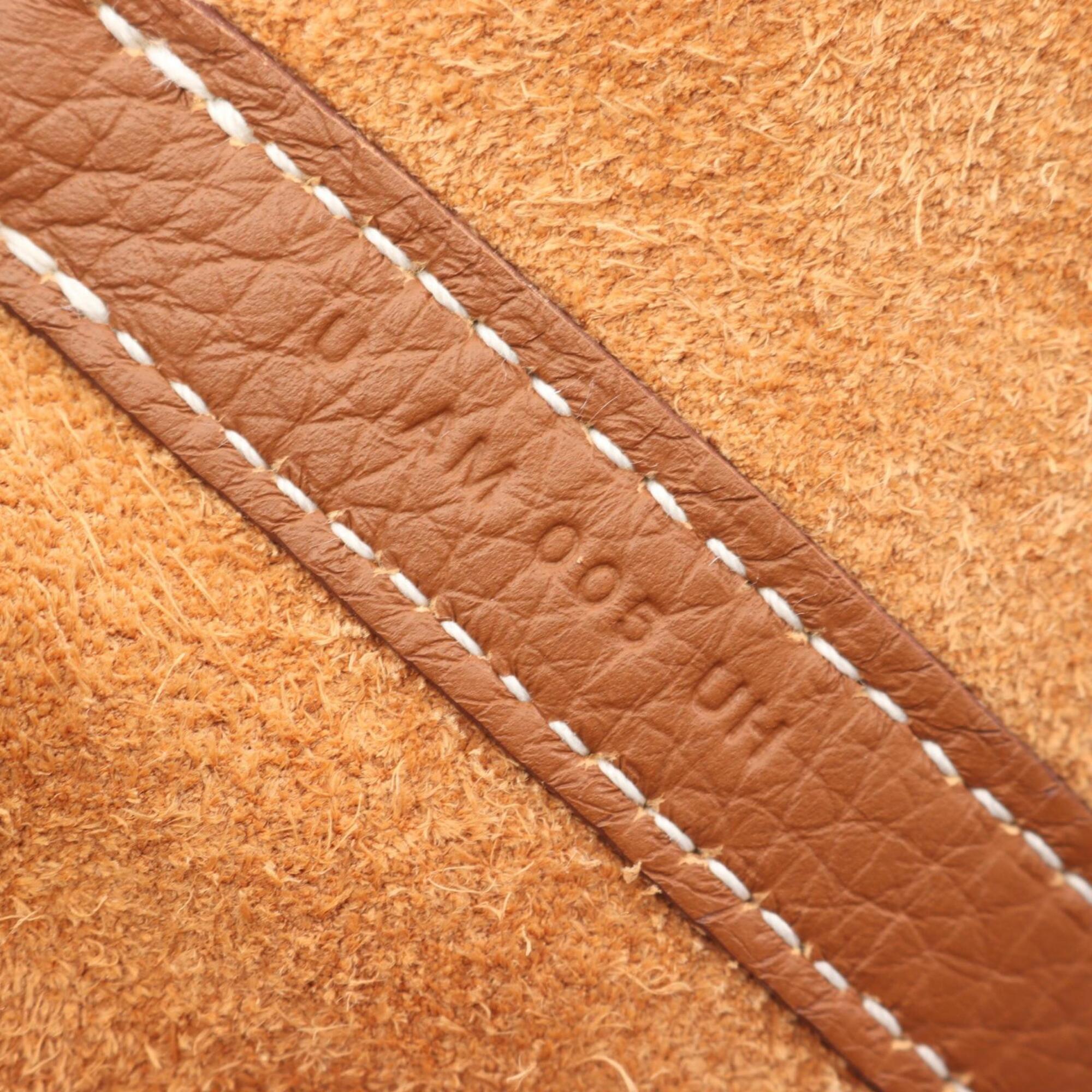 Hermes Brown Taurillon Clemence Leather Leather Handbag (Pre-Owned)
