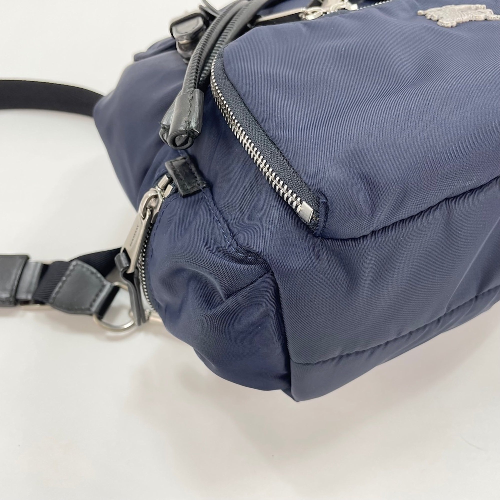 Burberry Navy Backpack (Pre-Owned)