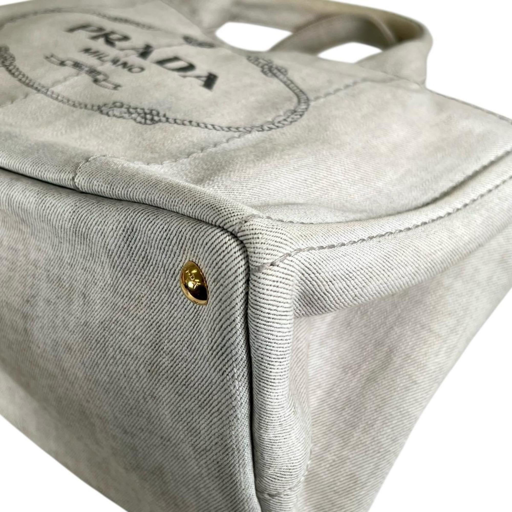 Prada Denim Tote Bag (Pre-Owned)