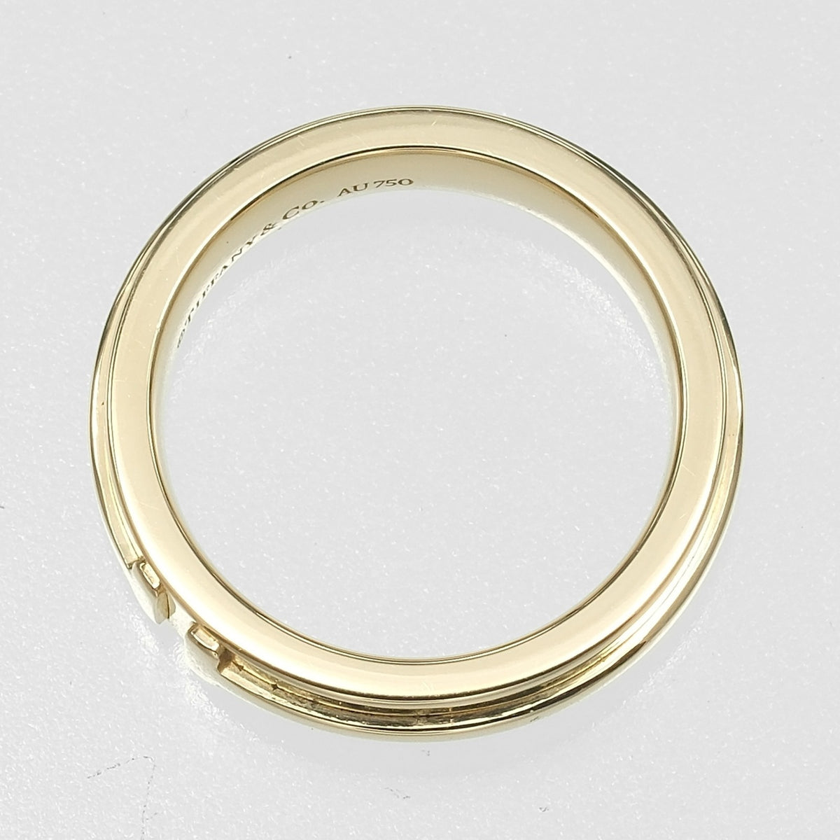 Tiffany Yellow Gold (18K) Band Ring (Pre-Owned)