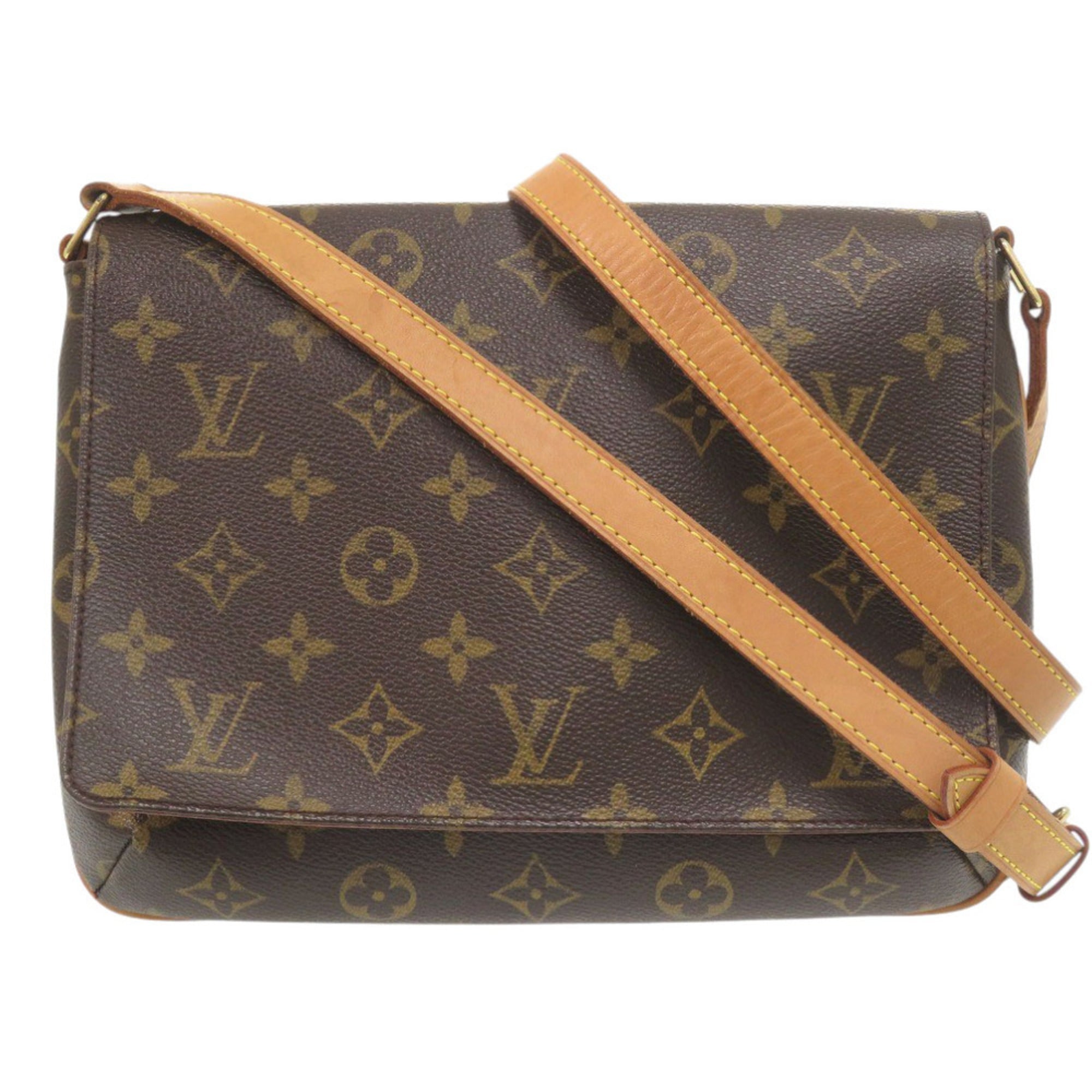 Louis Vuitton Brown Monogram Monogram Shoulder Bag (Pre-Owned)