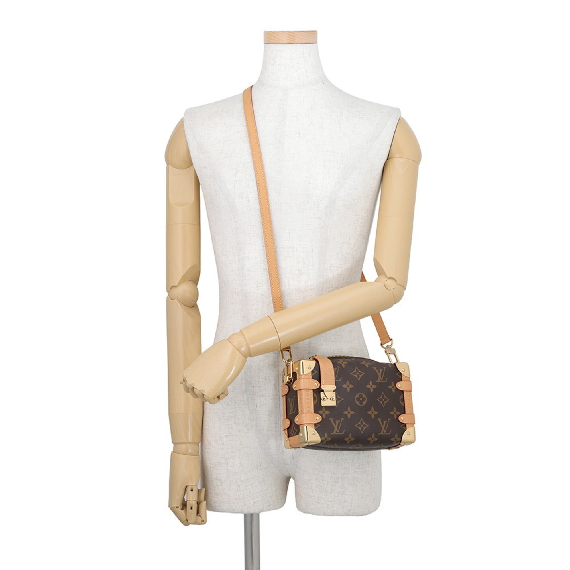 Louis Vuitton Brown Monogram Handbag Shoulder Bag (Pre-Owned)