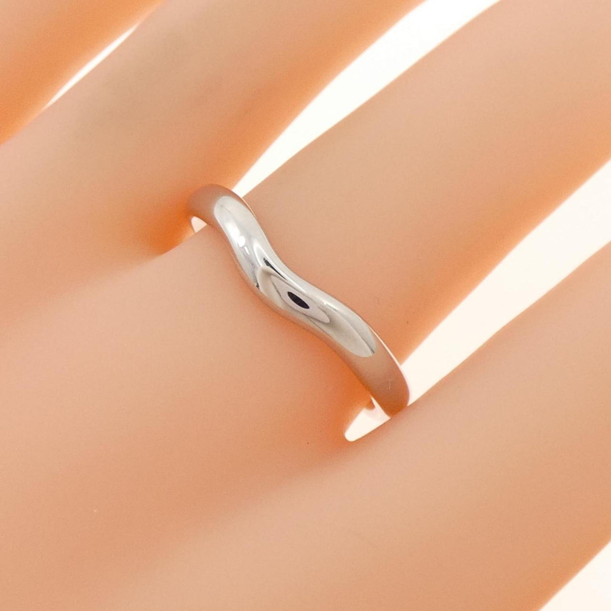 Tiffany Platinum 950 Band Ring (Pre-Owned)