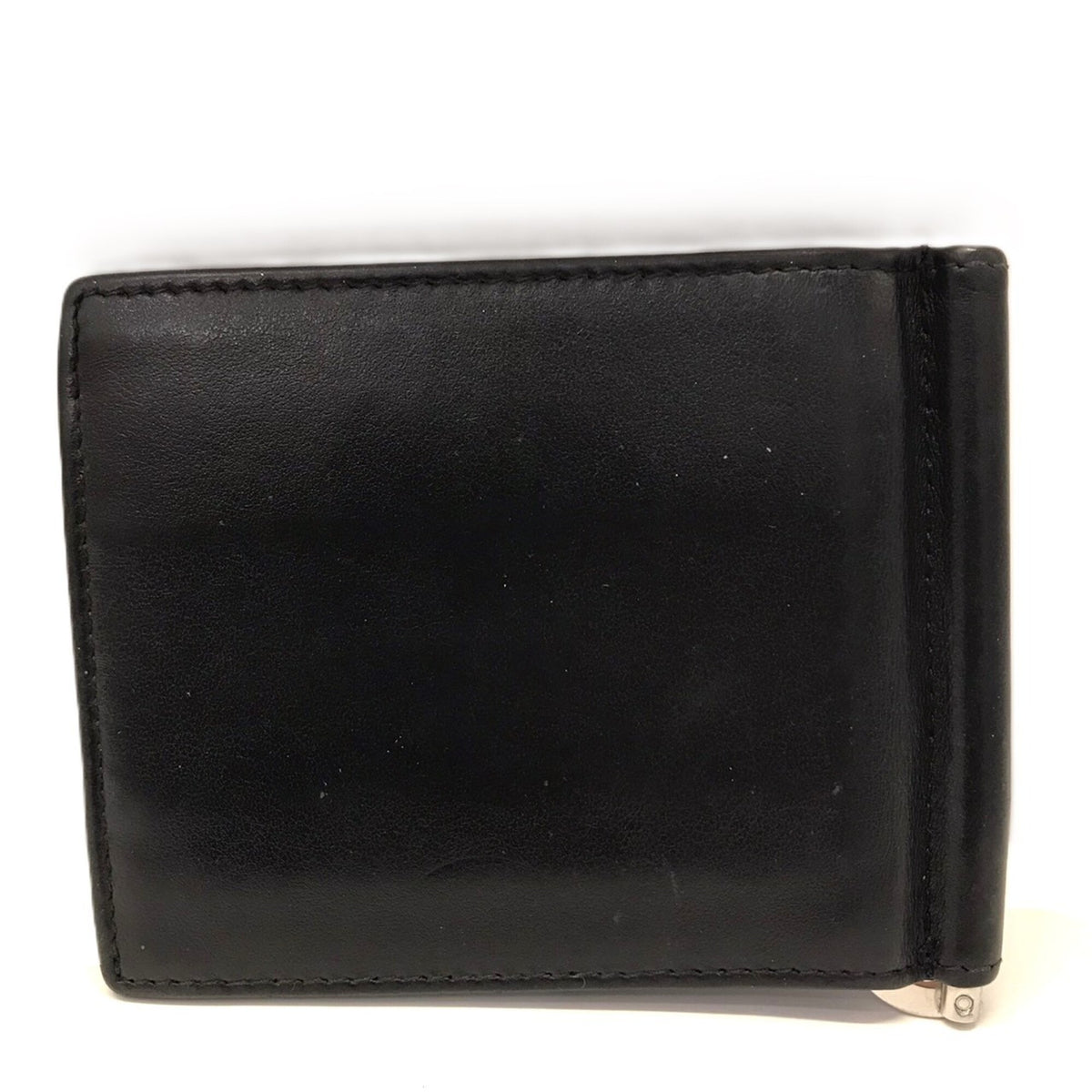 Prada Black Leather Money Clip (Pre-Owned)