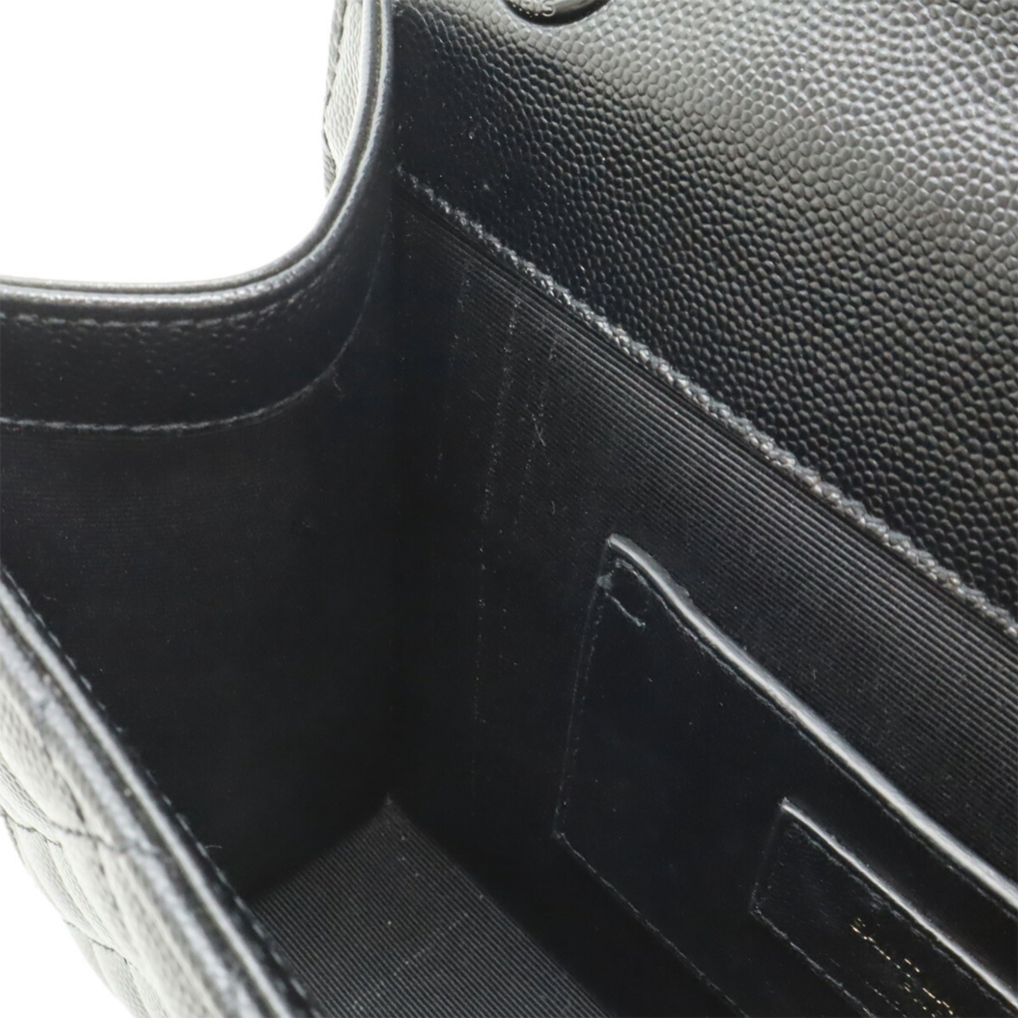 Yves Saint Laurent Black Leather Shoulder Bag (Pre-Owned)