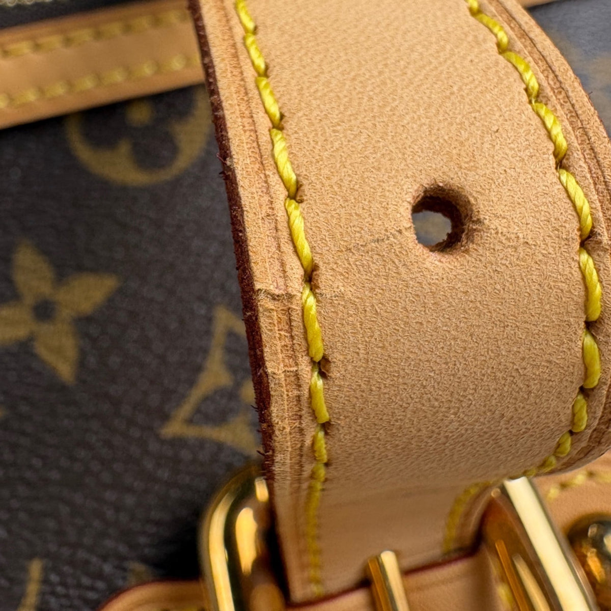 Louis Vuitton Brown Monogram Tote Bag (Pre-Owned)