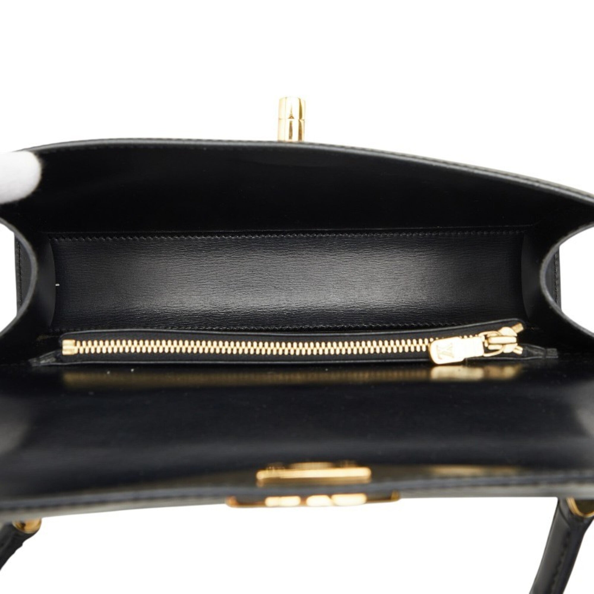 Louis Vuitton Black Pvc Leather Handbag (Pre-Owned)