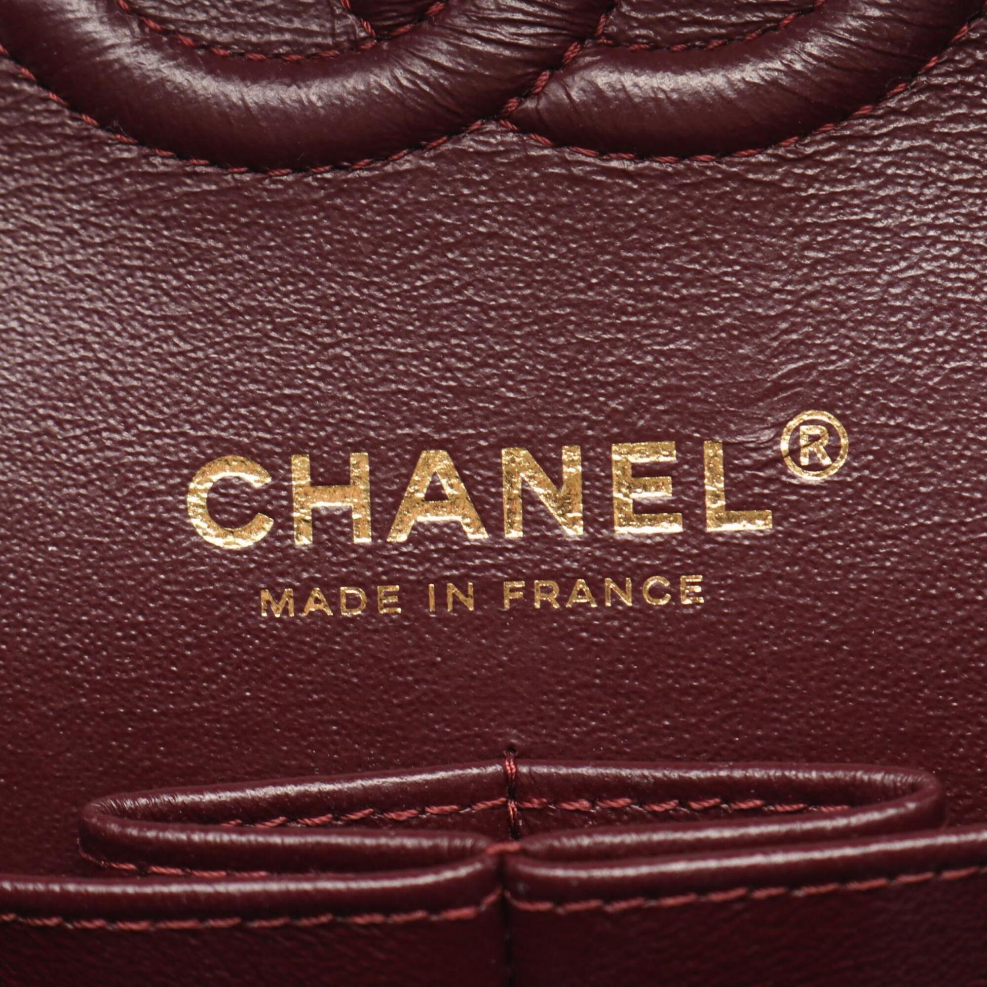 Chanel Black Grained Calfskin Handbag Shoulder Bag (Pre-Owned)