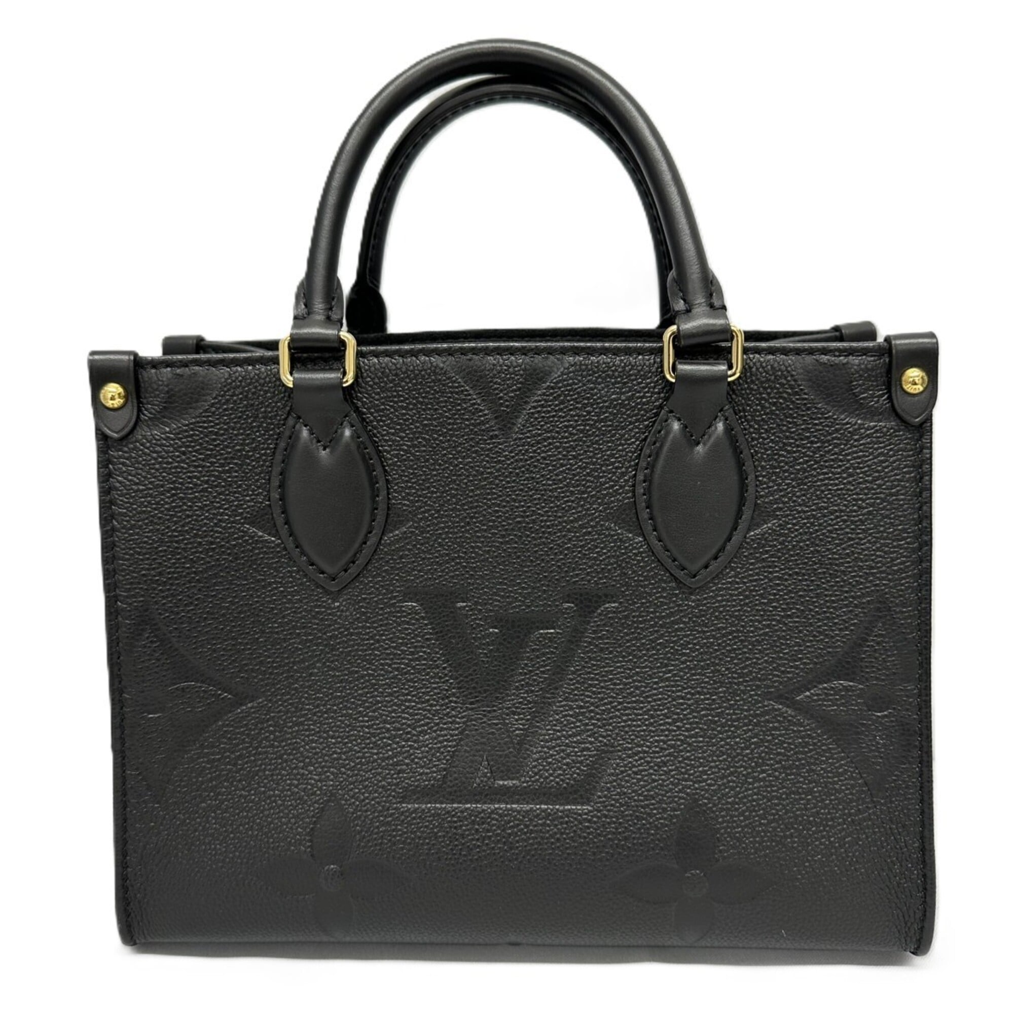 Louis Vuitton Monogram Empreinte Black Noir Monogram Empreinte Handbag Shoulder Bag (Pre-Owned)