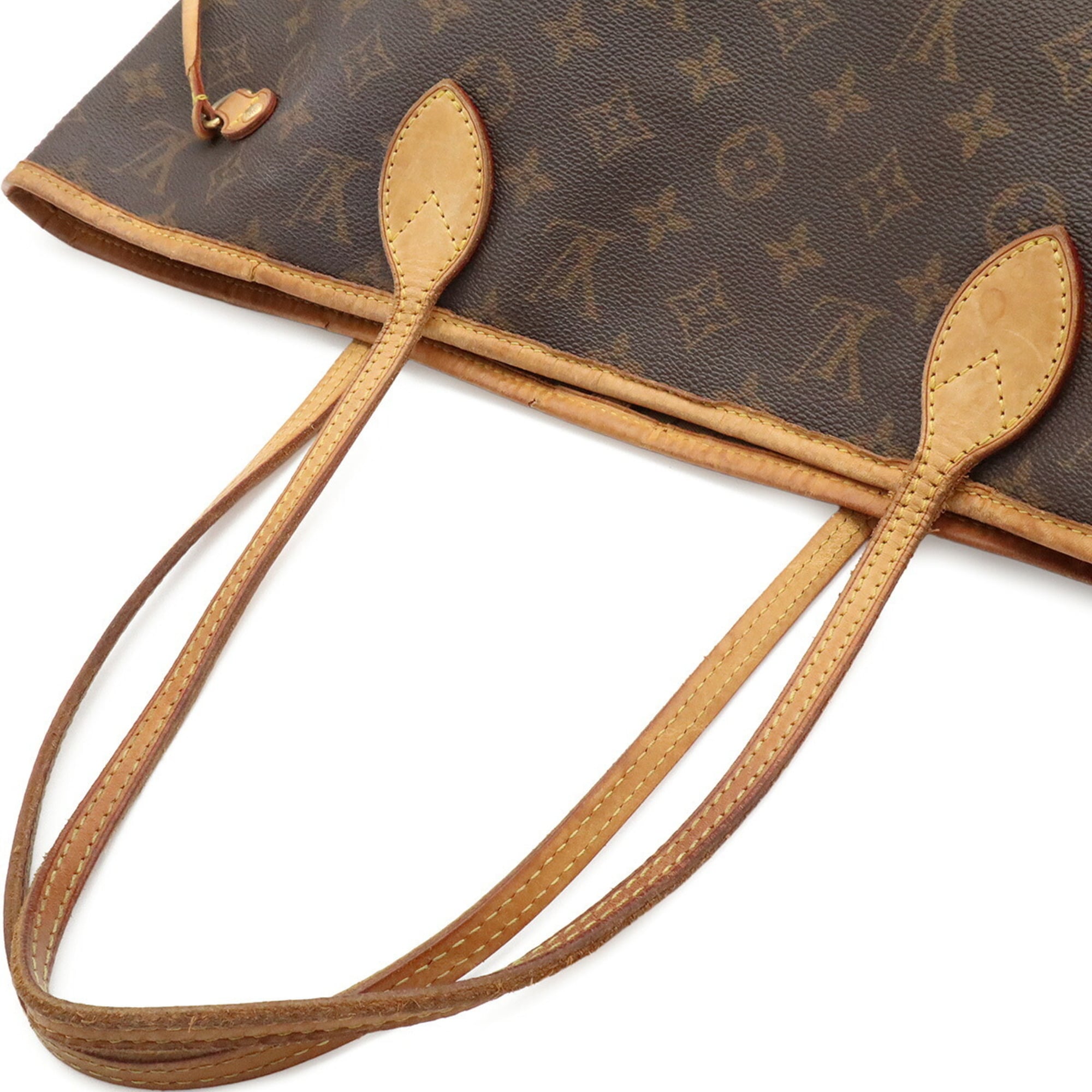 Louis Vuitton Brown Monogram Canvas Pvc Coated Canvas Shoulder Bag Tote Bag (Pre-Owned)