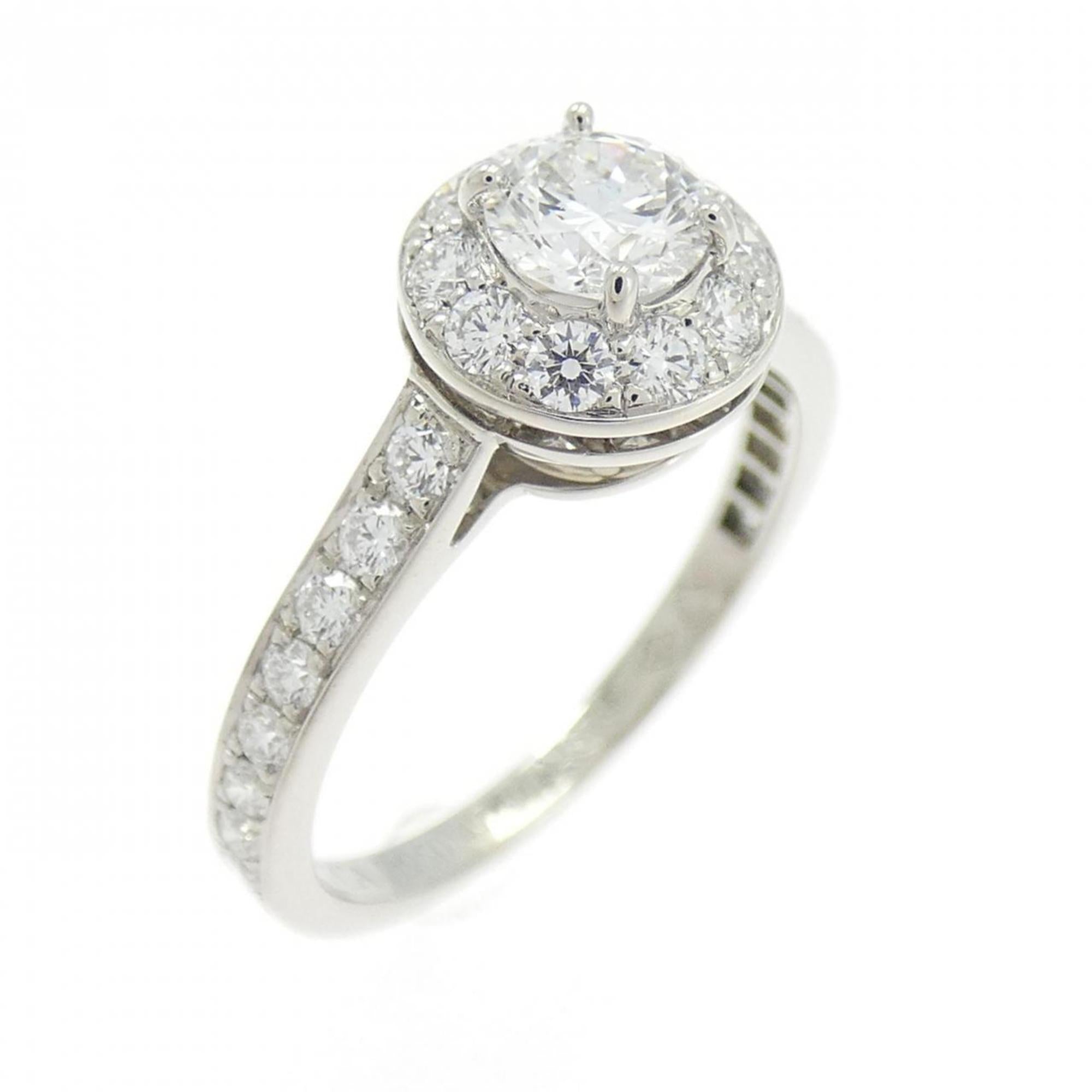 Van Cleef & Arpels Platinum 950 Band Ring (Pre-Owned)