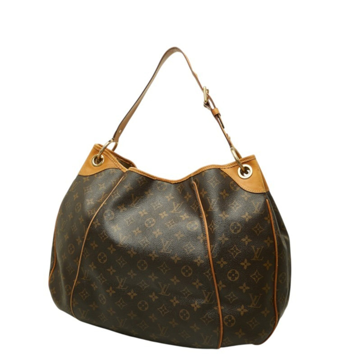 Louis Vuitton Monogram Brown Pvc Leather Handbag Shoulder Bag (Pre-Owned)