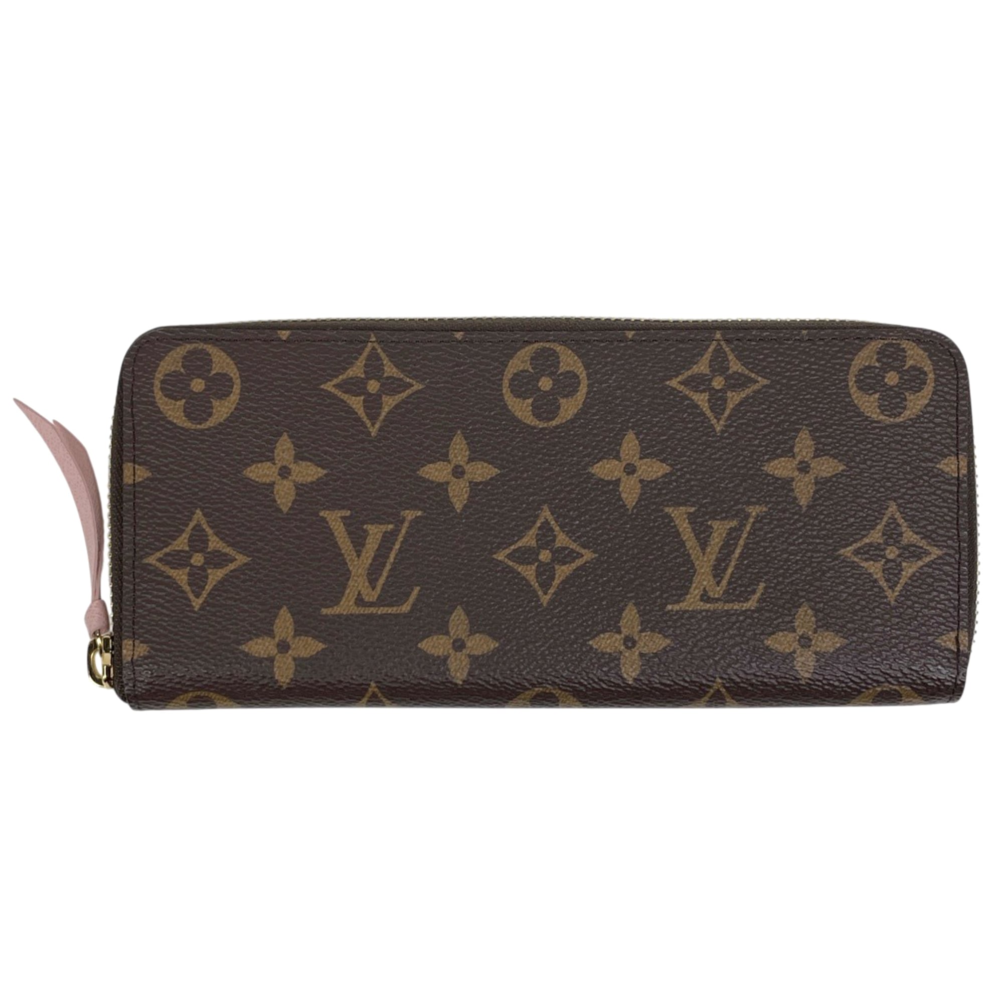 Louis Vuitton Monogram Brown Rose Ballerine Monogram Long Wallet (Bi-Fold) (Pre-Owned)