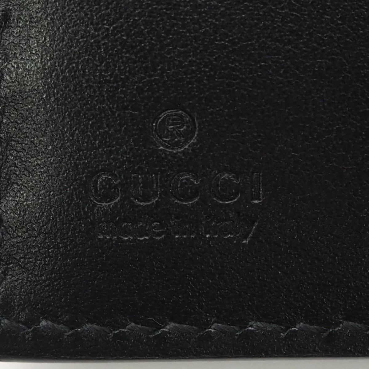 Gucci Black Leather Wallet (Bi-Fold) (Pre-Owned)