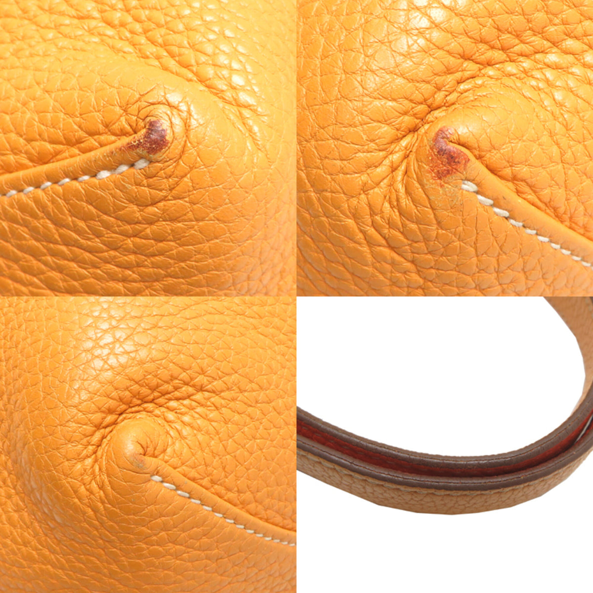 Hermes Orange Yellow Tote Bag (Pre-Owned)
