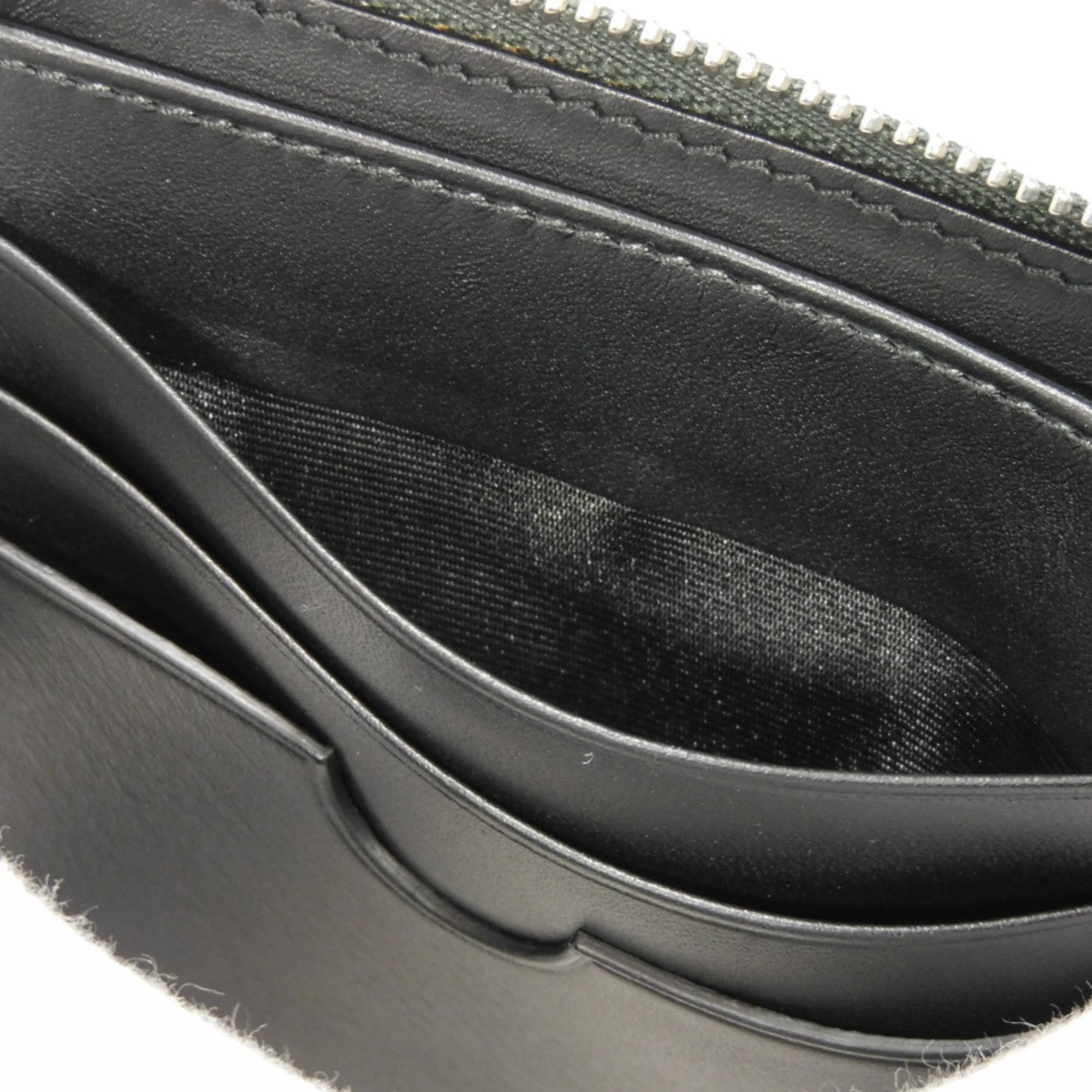 Loewe Green Leather Wallet (Bi-Fold) (Pre-Owned)