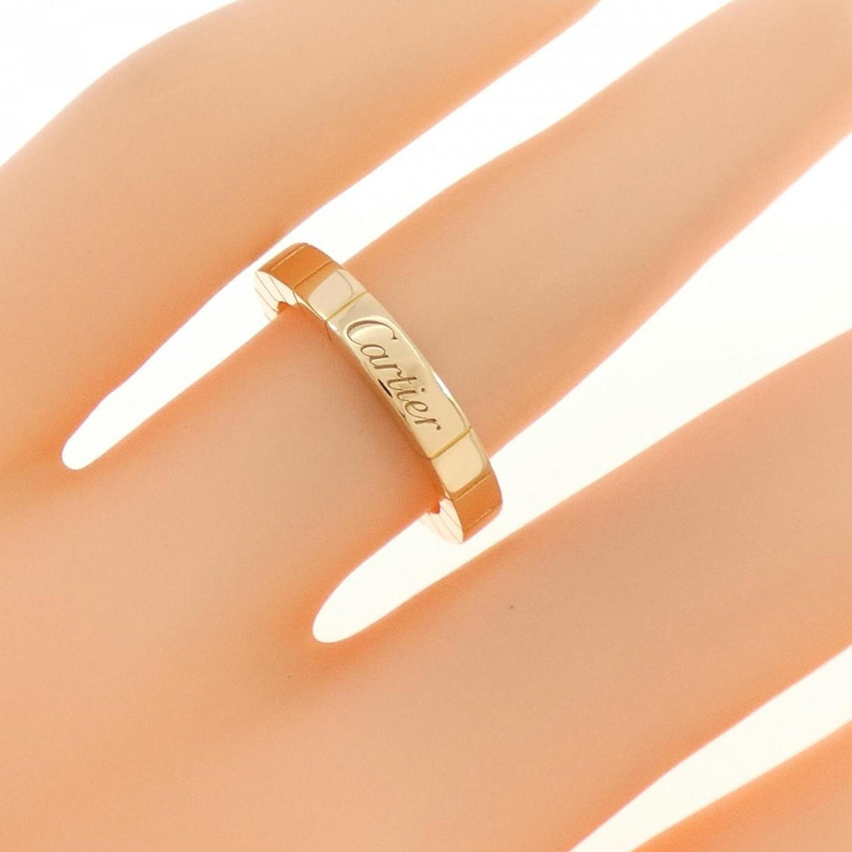 Cartier Lanieres Yellow Gold (18K) Band Ring (Pre-Owned)