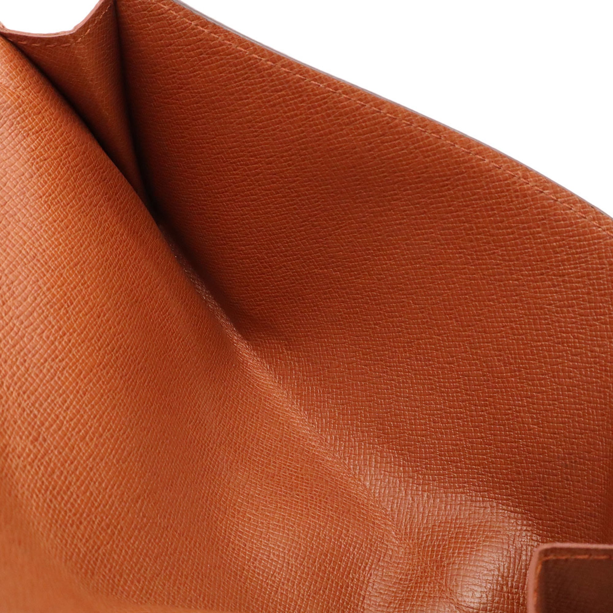 Louis Vuitton Brown Monogram Canvas Long Bill Wallet (Bi-Fold) (Pre-Owned)