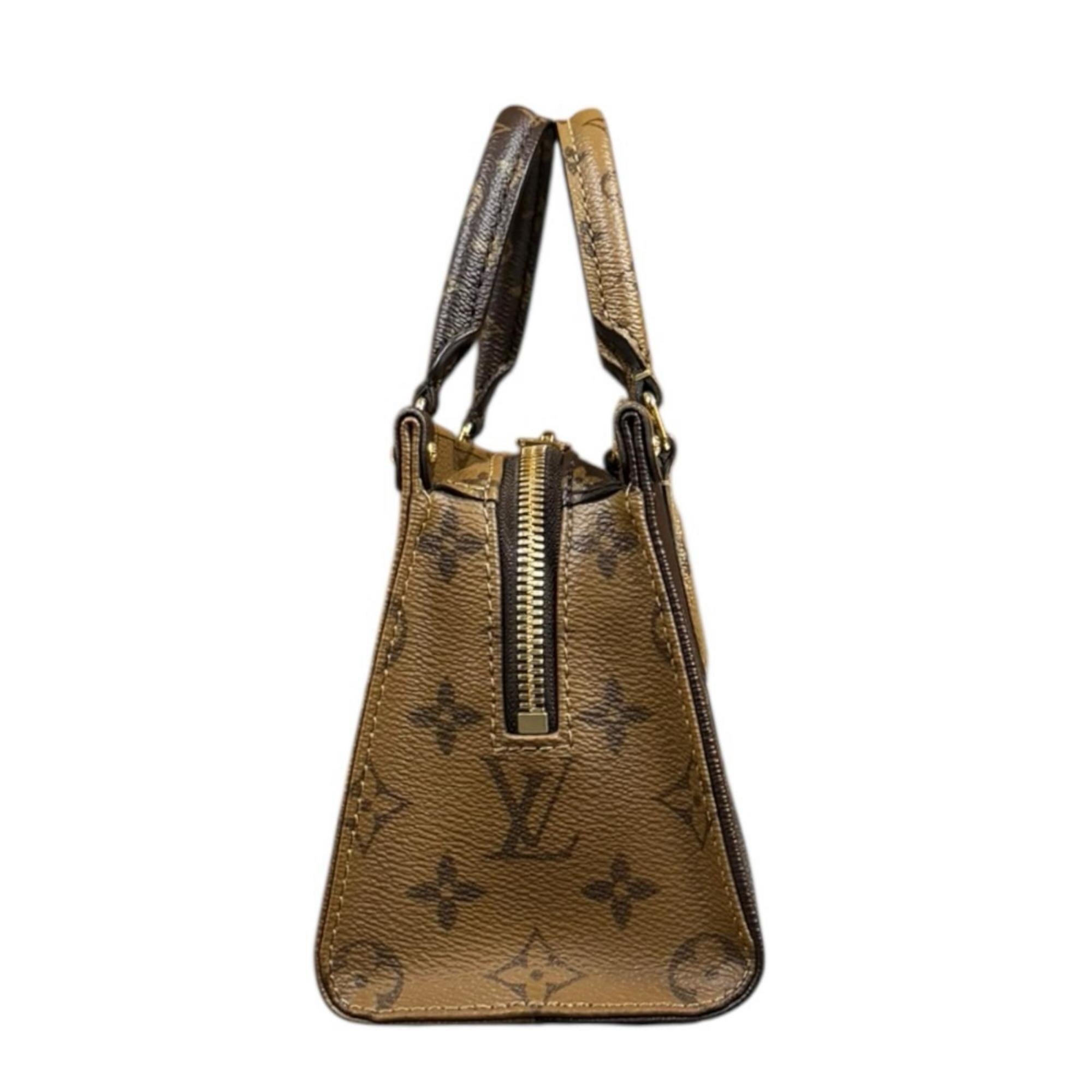 Louis Vuitton Brown Monogram Reverse Monogram Shoulder Bag (Pre-Owned)
