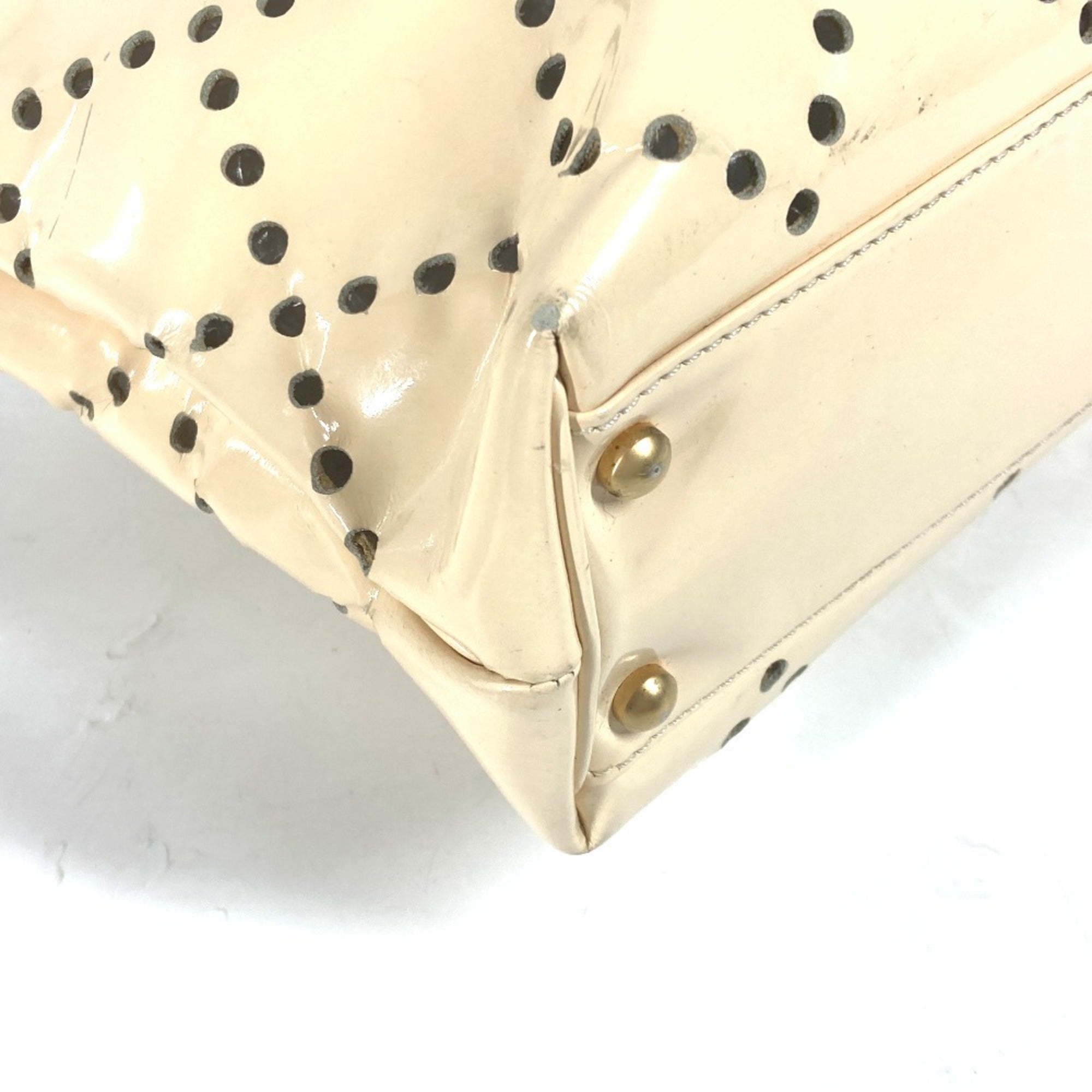 Chanel Ivory Shoulder Bag Tote Bag (Pre-Owned)