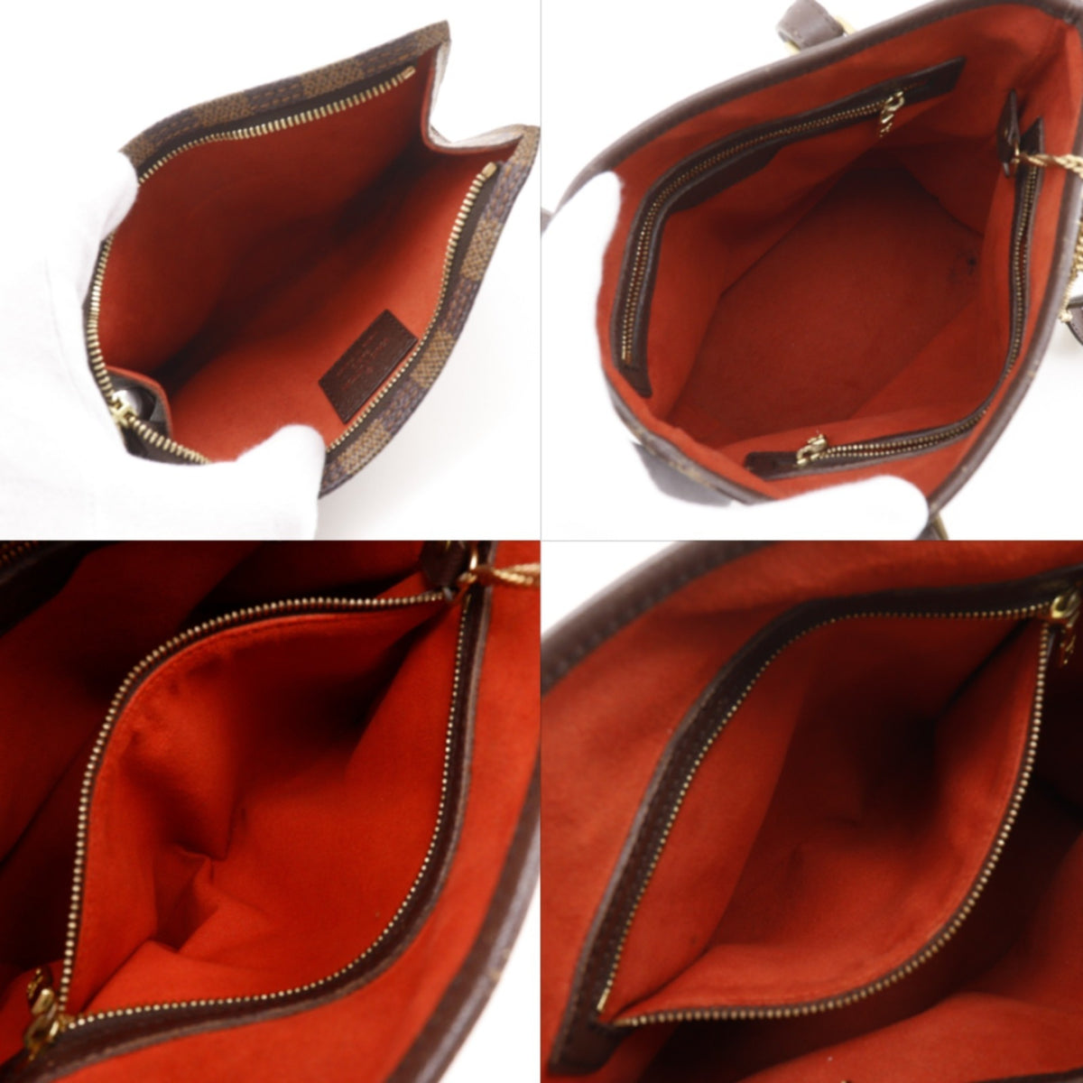 Louis Vuitton Brown Damier Canvas Tote Bag (Pre-Owned)