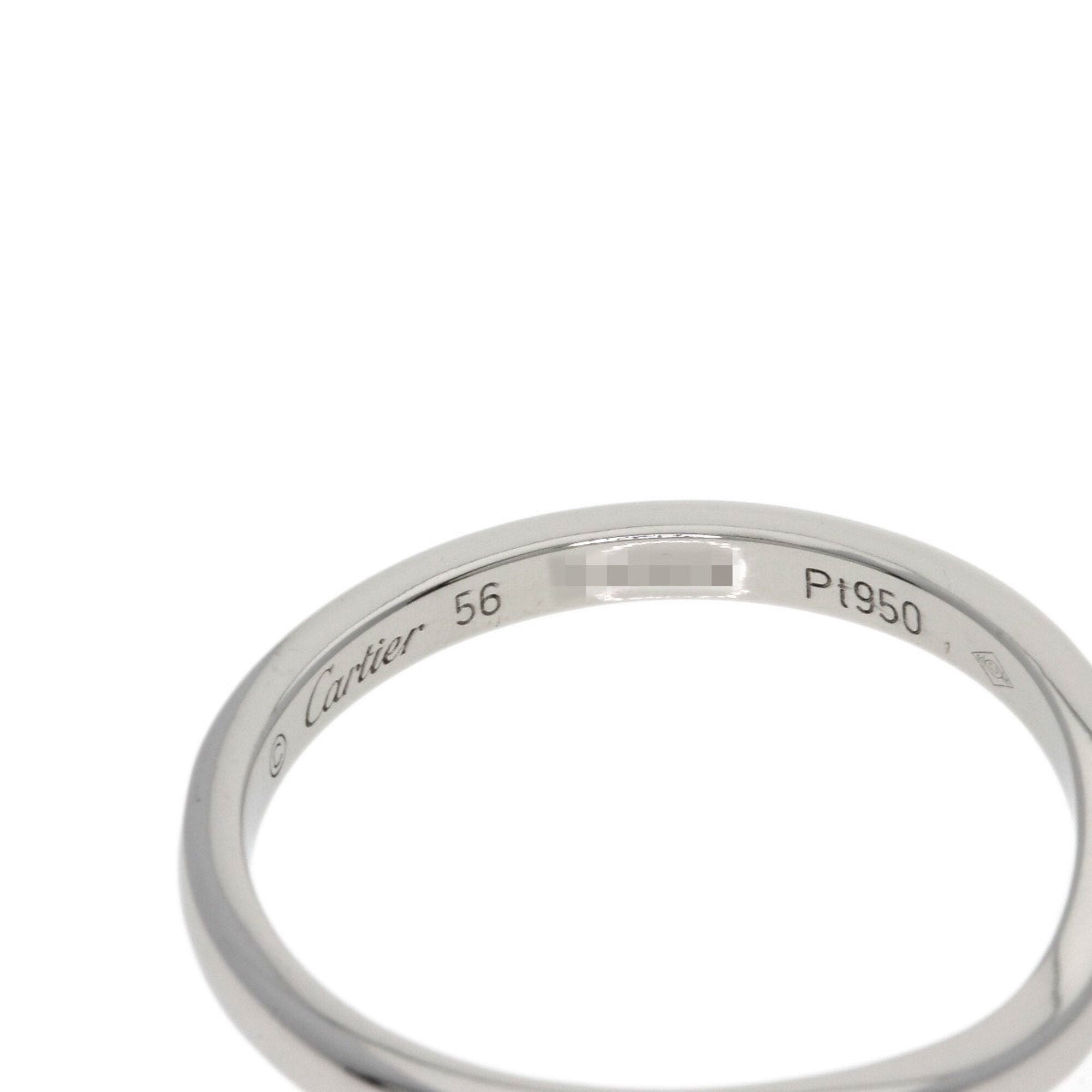 Cartier Platinum 950 Band Ring (Pre-Owned)