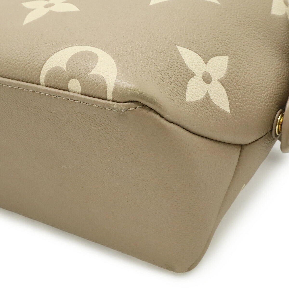 Louis Vuitton Beige Tourterelle Monogram Canvas Pvc Coated Canvas Handbag Shoulder Bag (Pre-Owned)