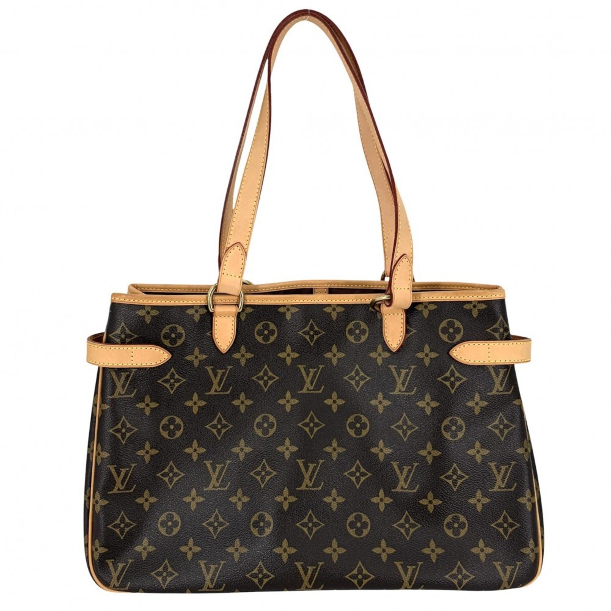 Louis Vuitton Brown Monogram Canvas Handbag Tote Bag (Pre-Owned)