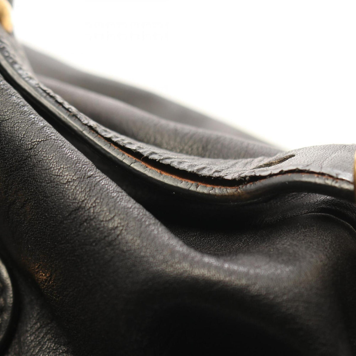 Prada Black Leather Handbag (Pre-Owned)