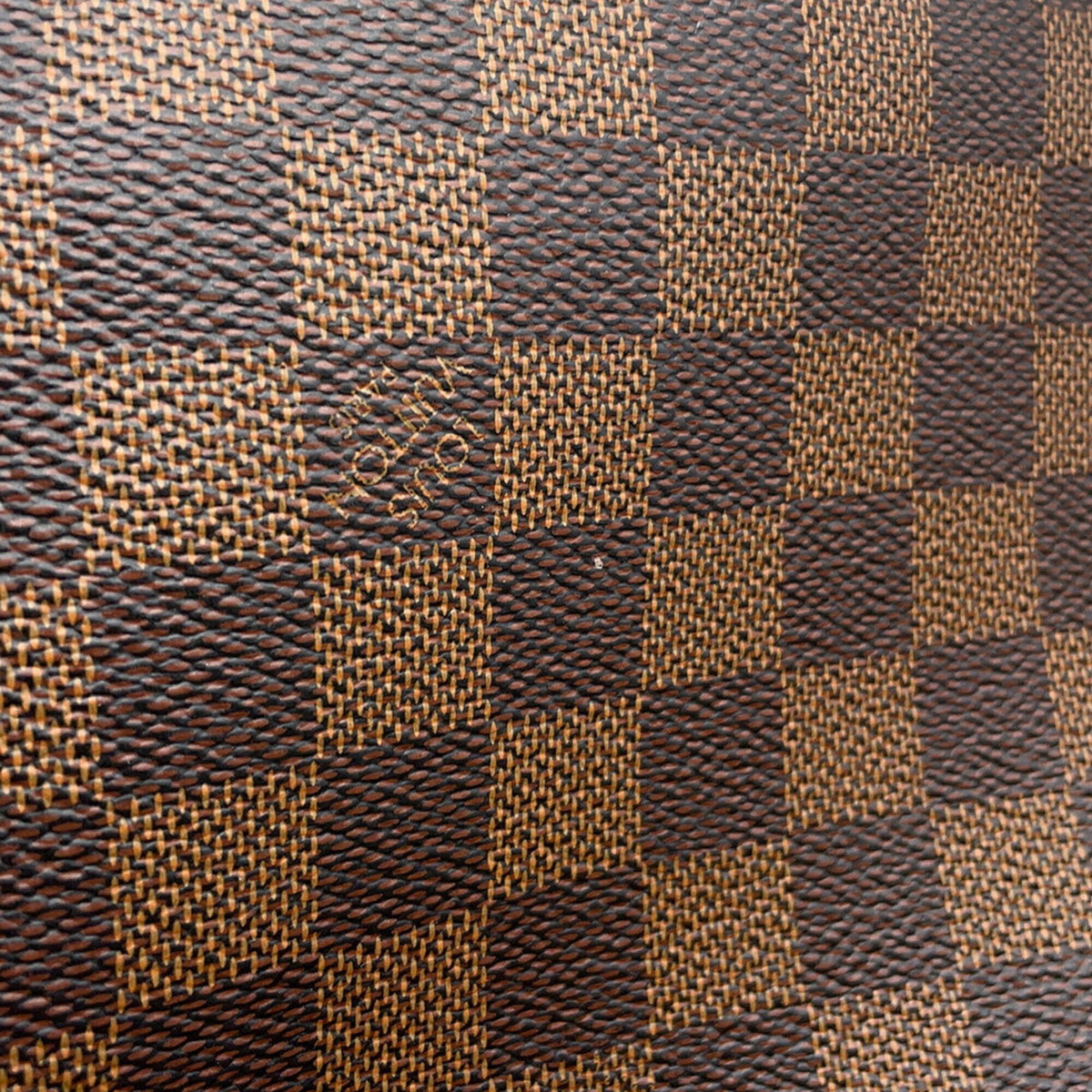 Louis Vuitton Damier Brown Damier Canvas Ebene Handbag (Pre-Owned)