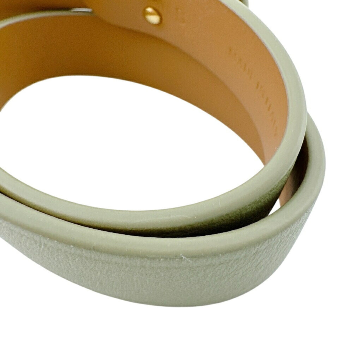 Christian Dior Green Leather Charm Bracelet (Pre-Owned)
