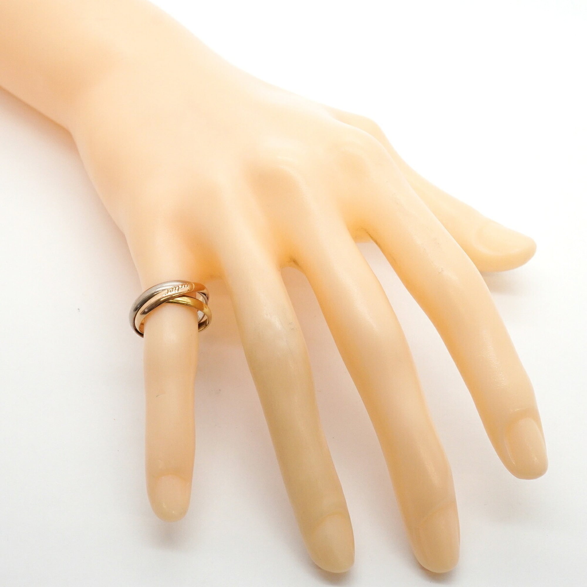 Cartier Yellow Gold (18K) Pink Gold (18K) White Gold (18K) Band Ring (Pre-Owned)