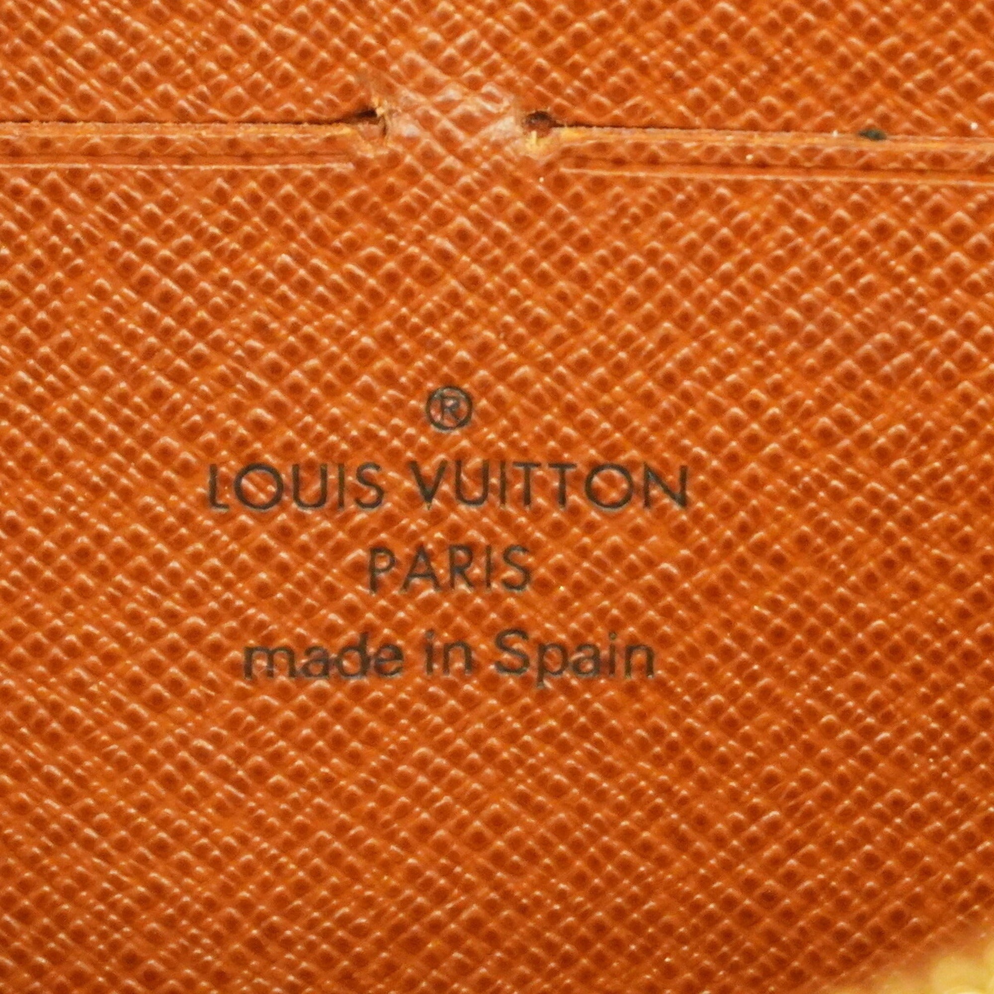 Louis Vuitton Brown Long Wallet (Bi-Fold) (Pre-Owned)