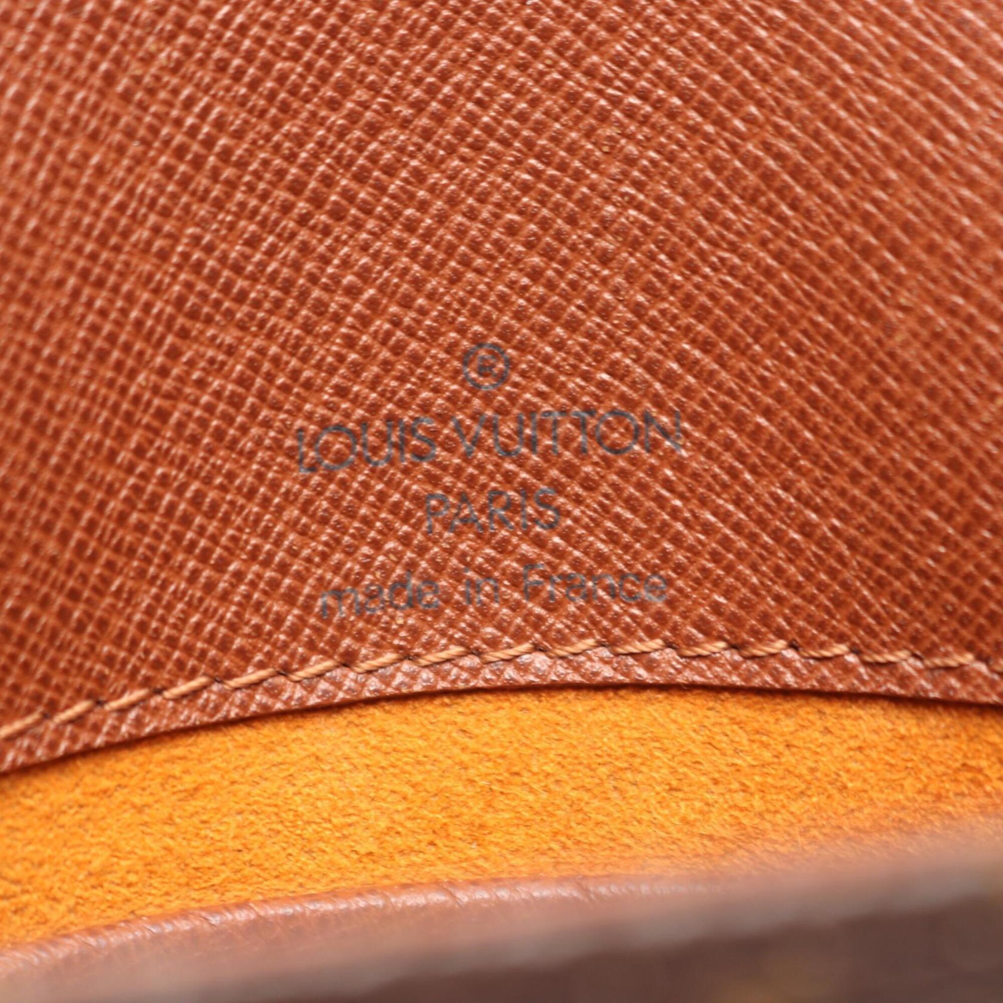 Louis Vuitton Brown Coated Canvas Pvc Monogram Leather Shoulder Bag (Pre-Owned)