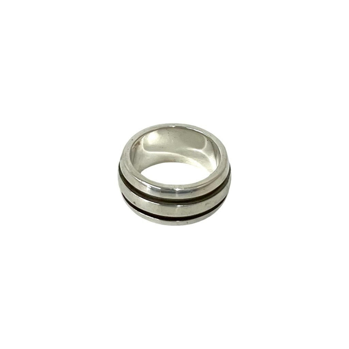 Tiffany Silver Silver 925 Band Ring (Pre-Owned)