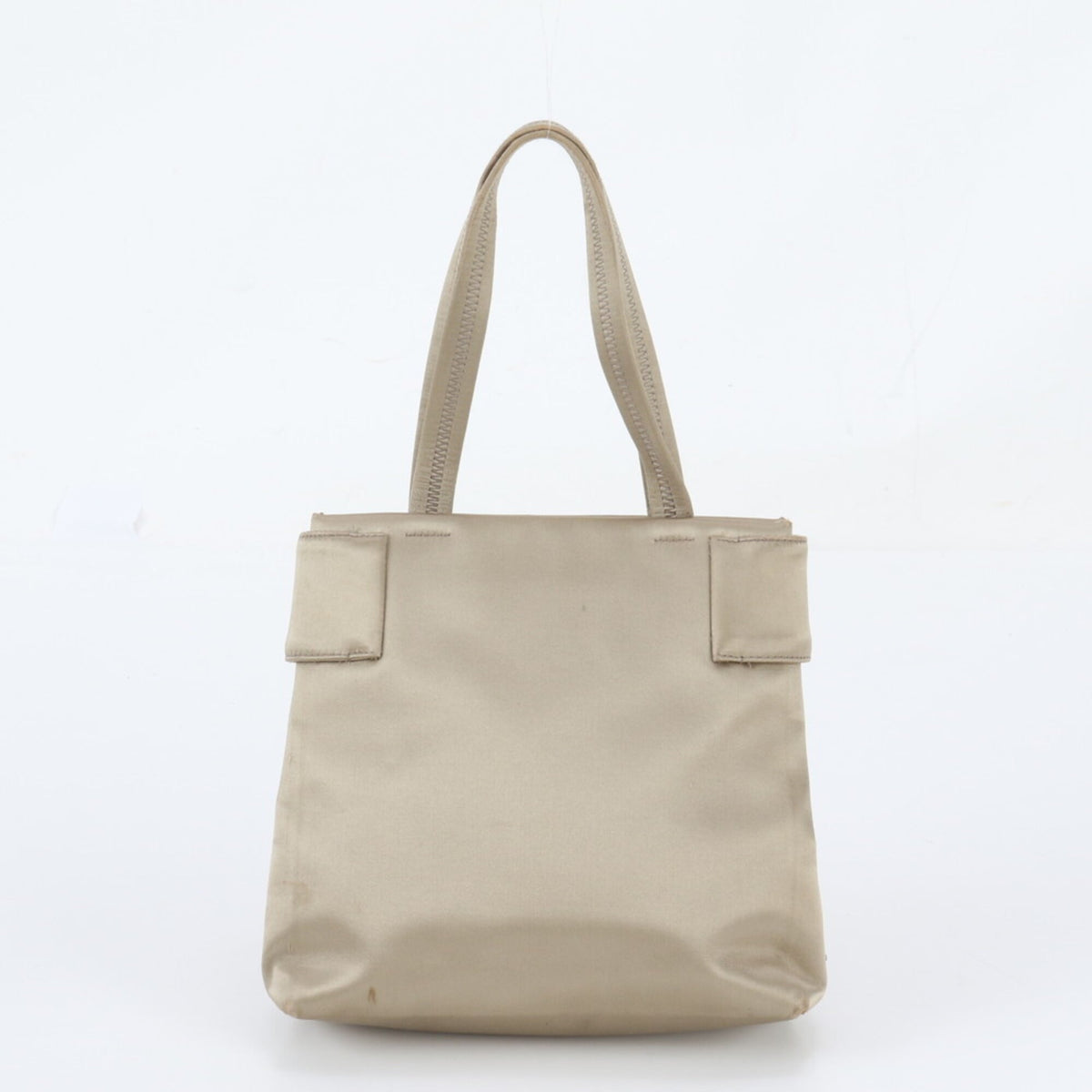 Prada Gold Handbag Shoulder Bag Tote Bag (Pre-Owned)