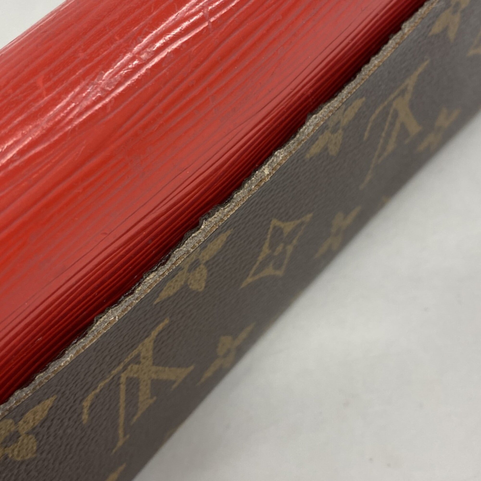 Louis Vuitton Brown Coquelicots Long Wallet (Tri-Fold) (Pre-Owned)