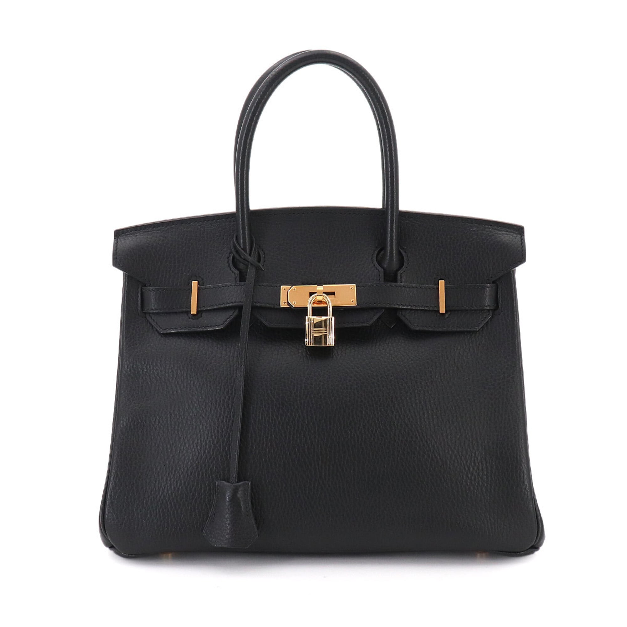 Hermes Black Ardennes Leather Handbag (Pre-Owned)