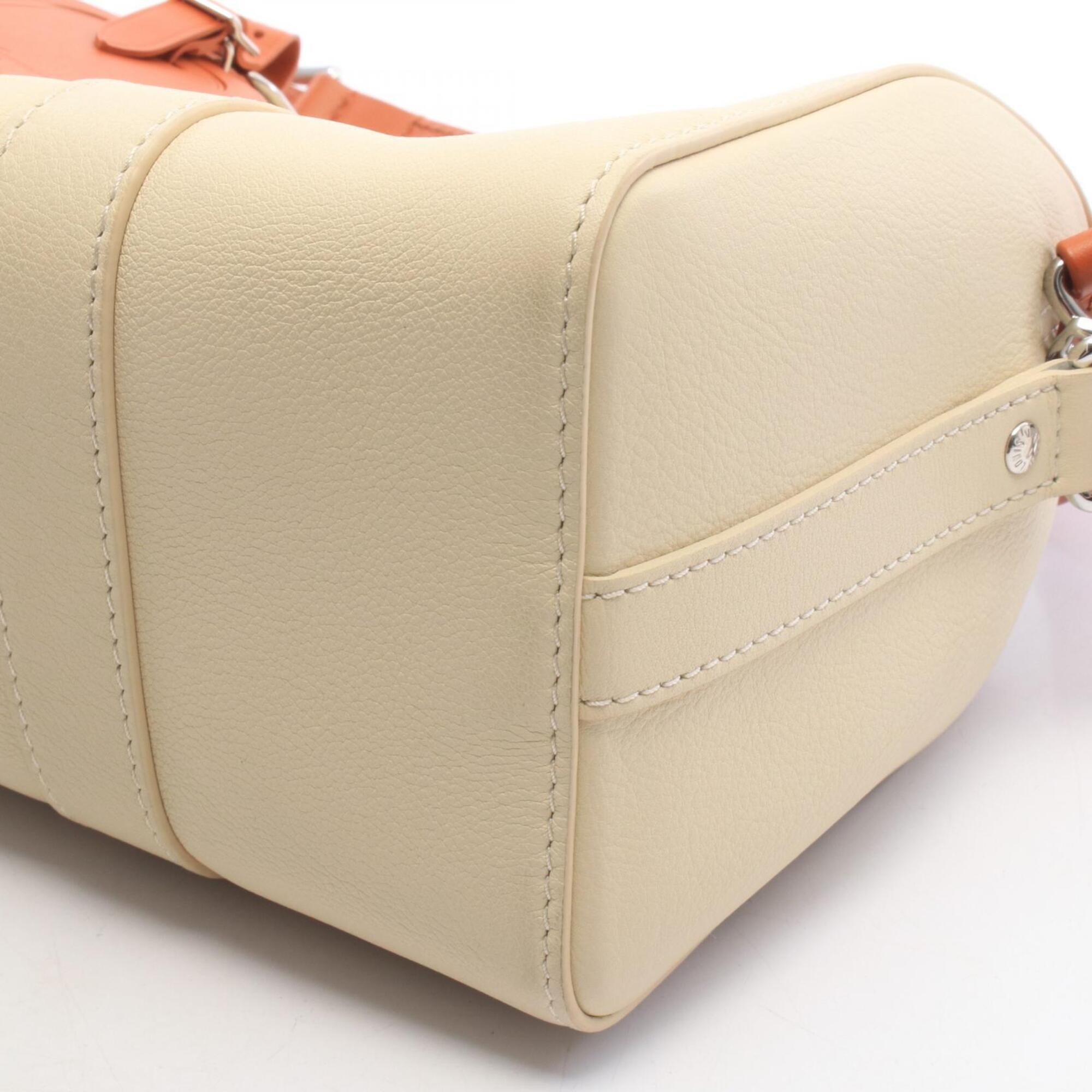 Louis Vuitton Brown Ivory Multi-Color Leather Handbag Shoulder Bag (Pre-Owned)