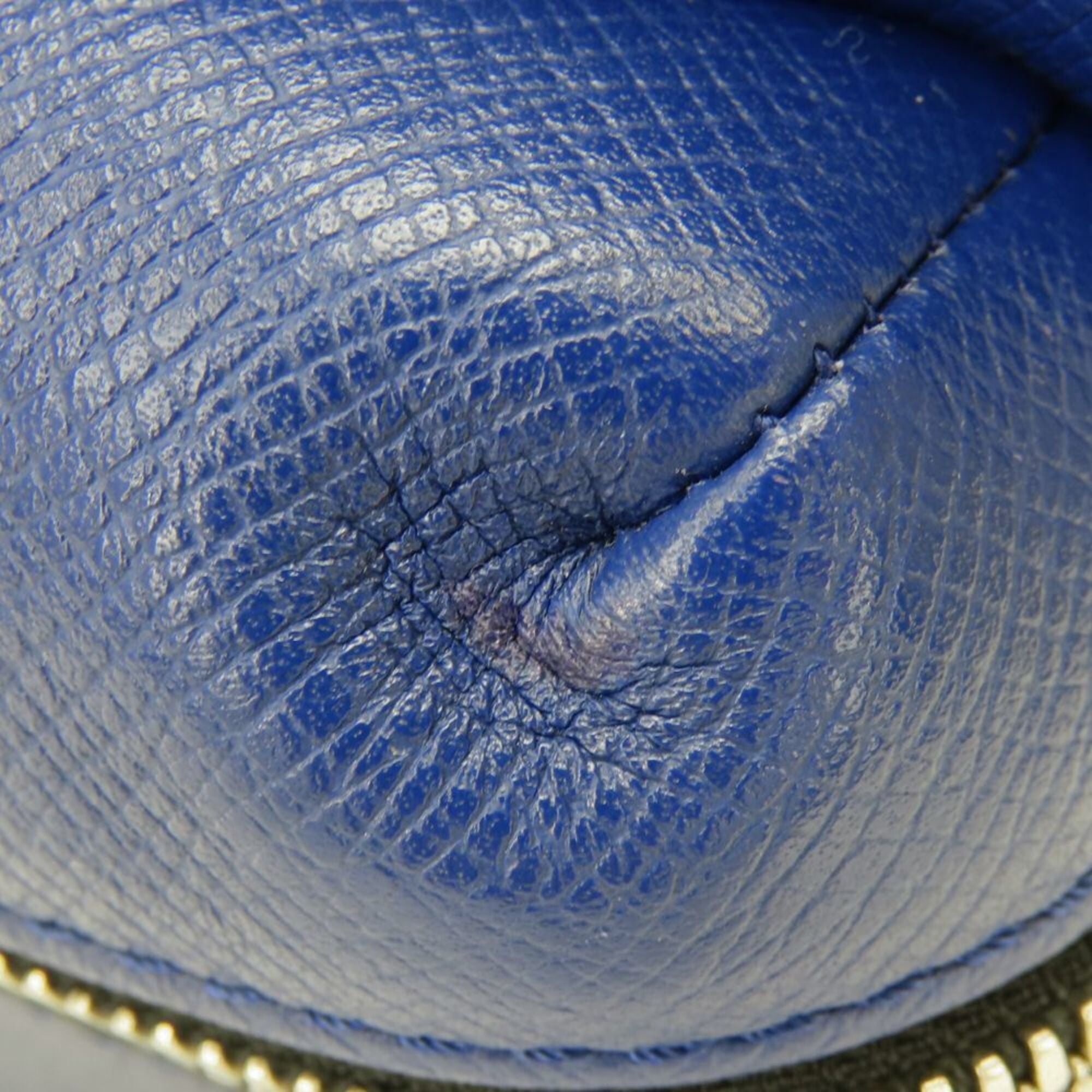 Louis Vuitton Taigarama Cobalt Monogram Taiga Leather Shoulder Bag (Pre-Owned)