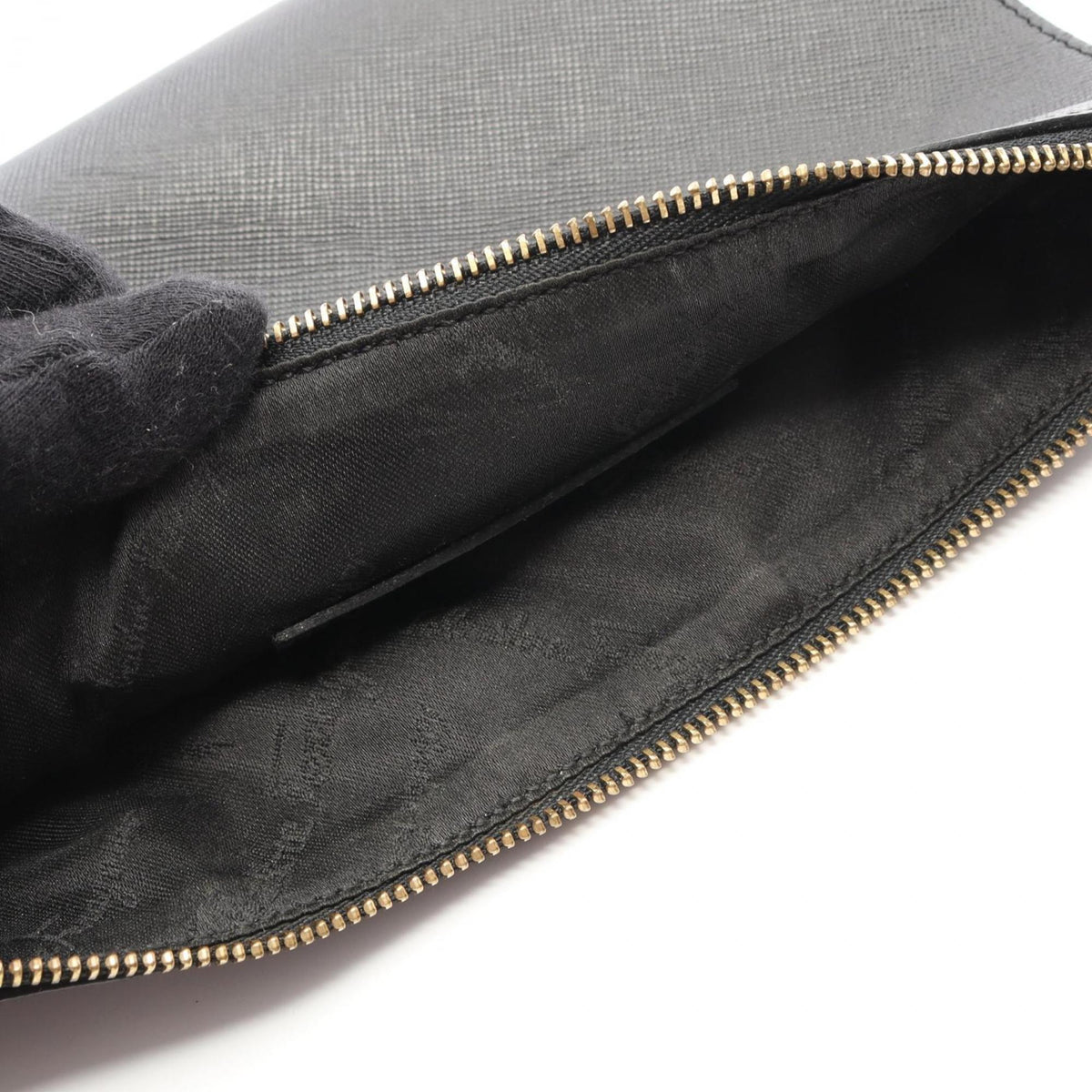 Salvatore Ferragamo Black Leather Handbag Shoulder Bag (Pre-Owned)
