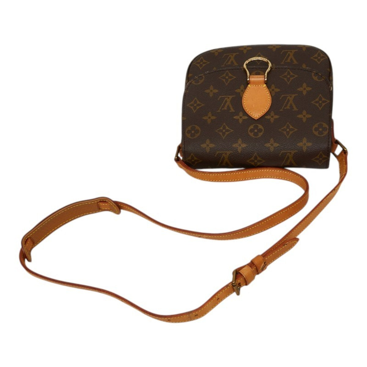 Louis Vuitton Brown Pvc Leather Shoulder Bag (Pre-Owned)