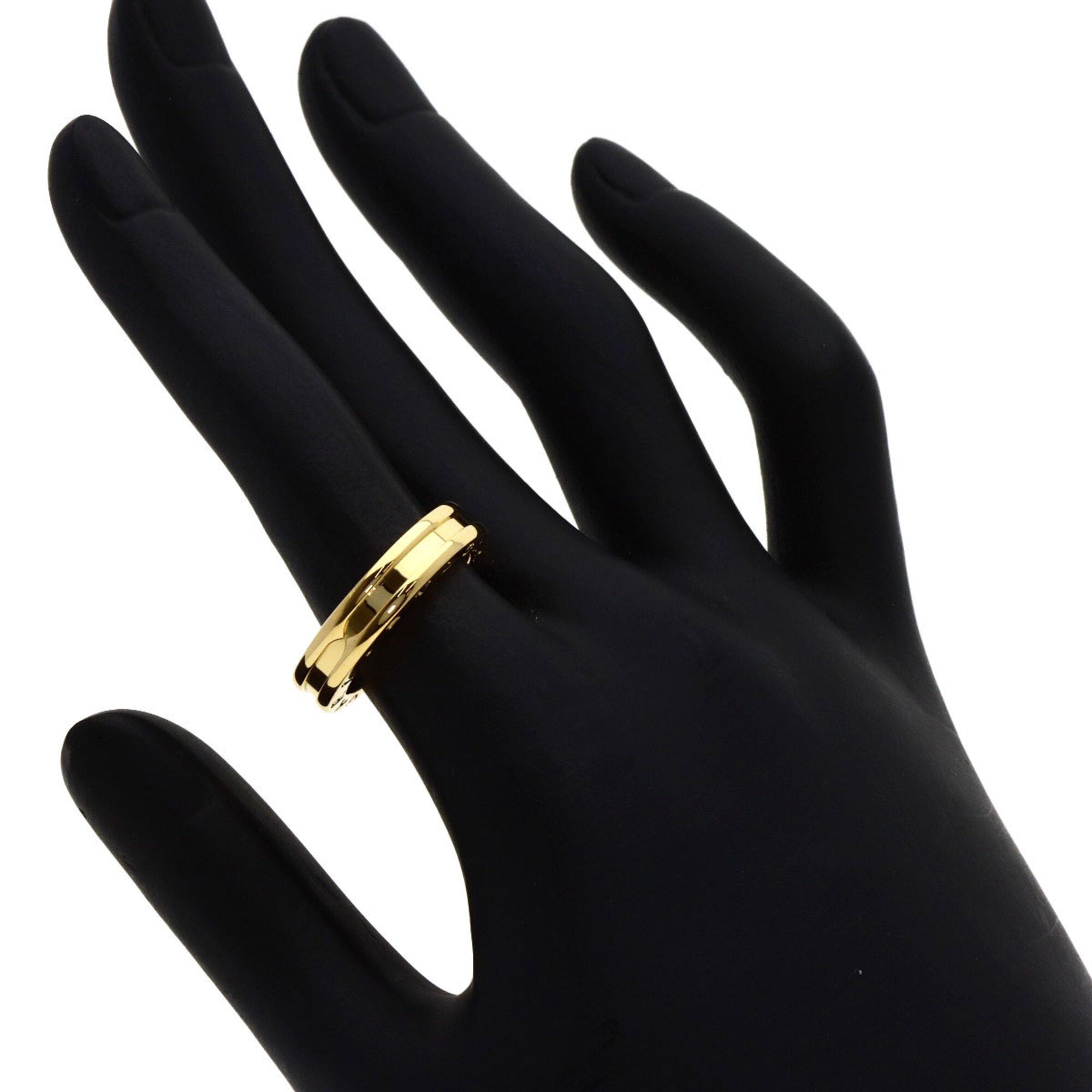Bvlgari Yellow Gold Yellow Gold (18K) Band Ring (Pre-Owned)